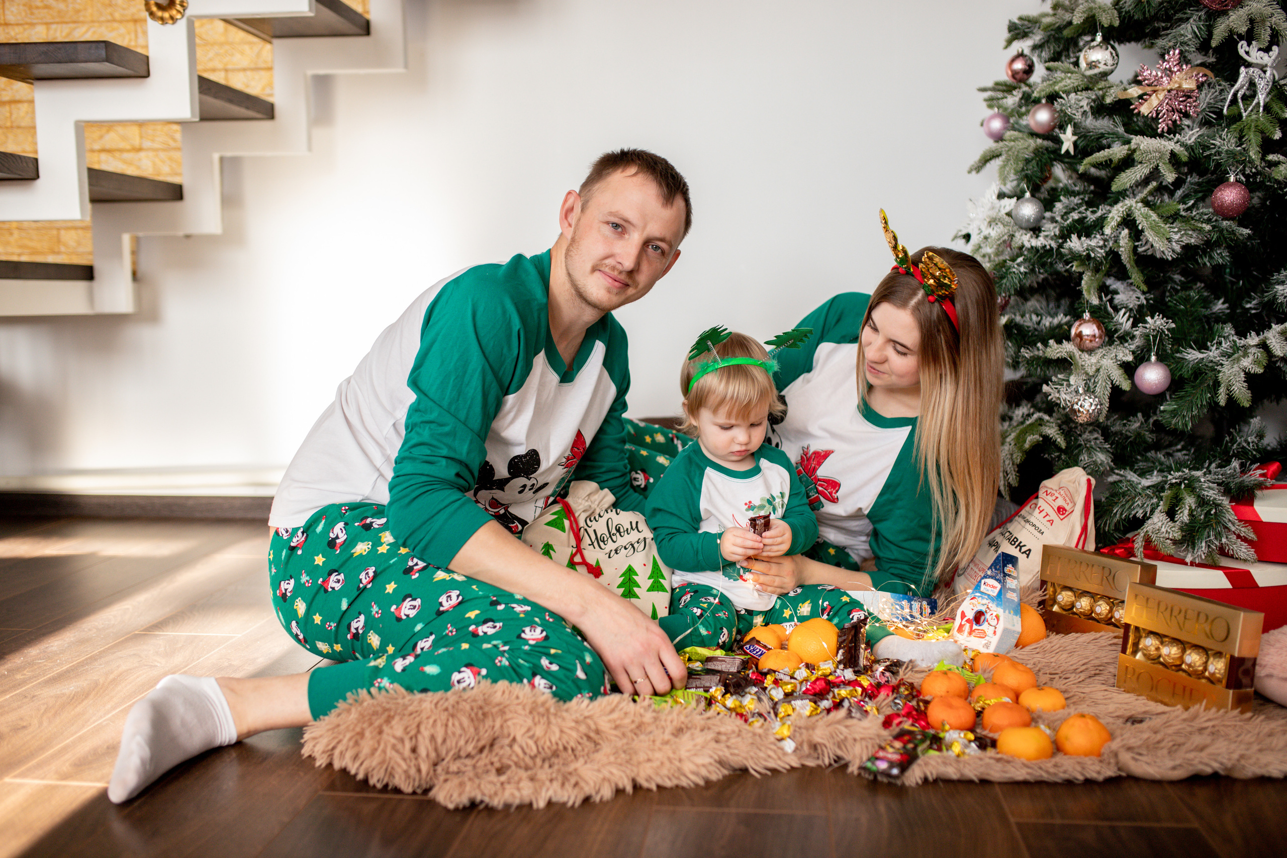 Семья Воложаниных 31 декабря 2022. Свадебный и семейный фотограф в Хабаровске Наталья Барсукова