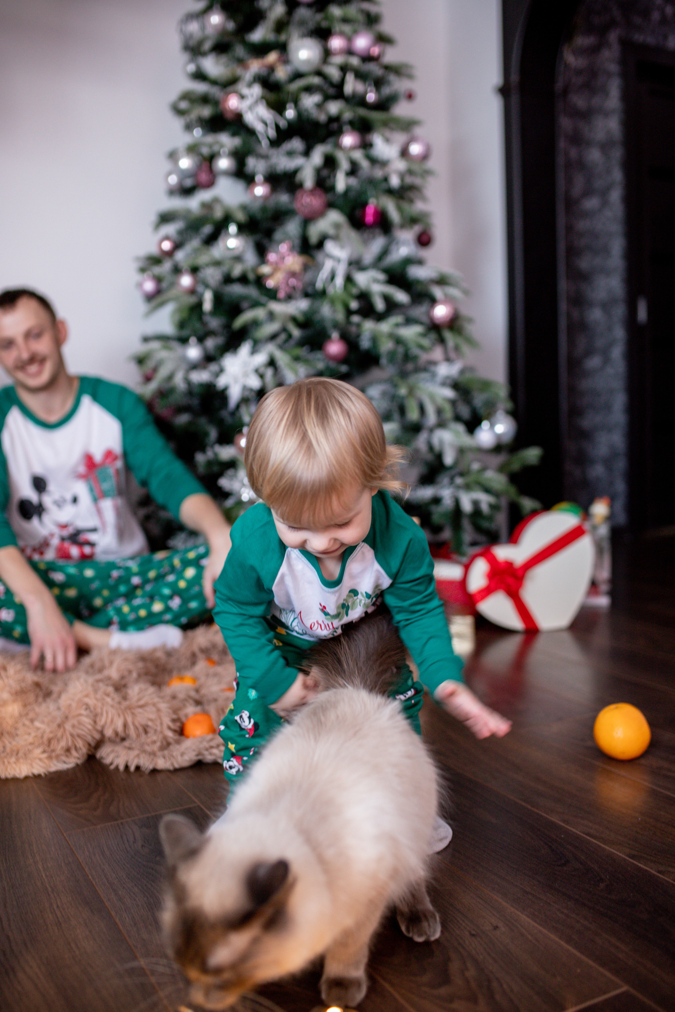 Семья Воложаниных 31 декабря 2022. Свадебный и семейный фотограф в Хабаровске Наталья Барсукова