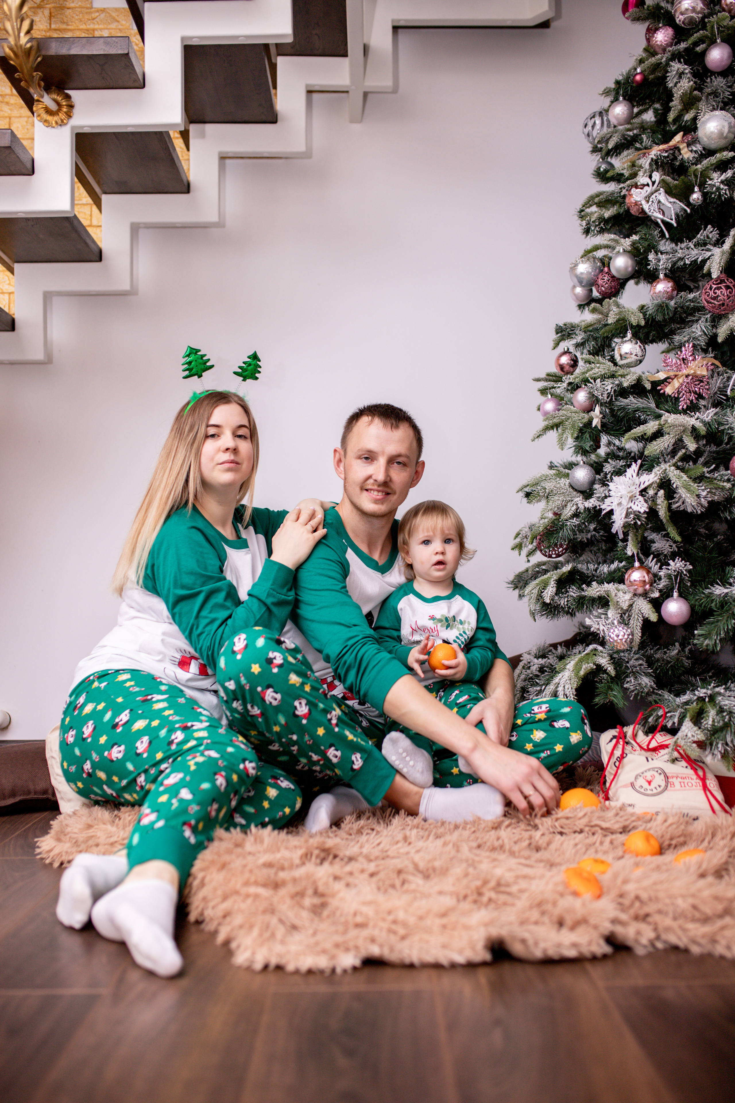 Семья Воложаниных 31 декабря 2022. Свадебный и семейный фотограф в Хабаровске Наталья Барсукова