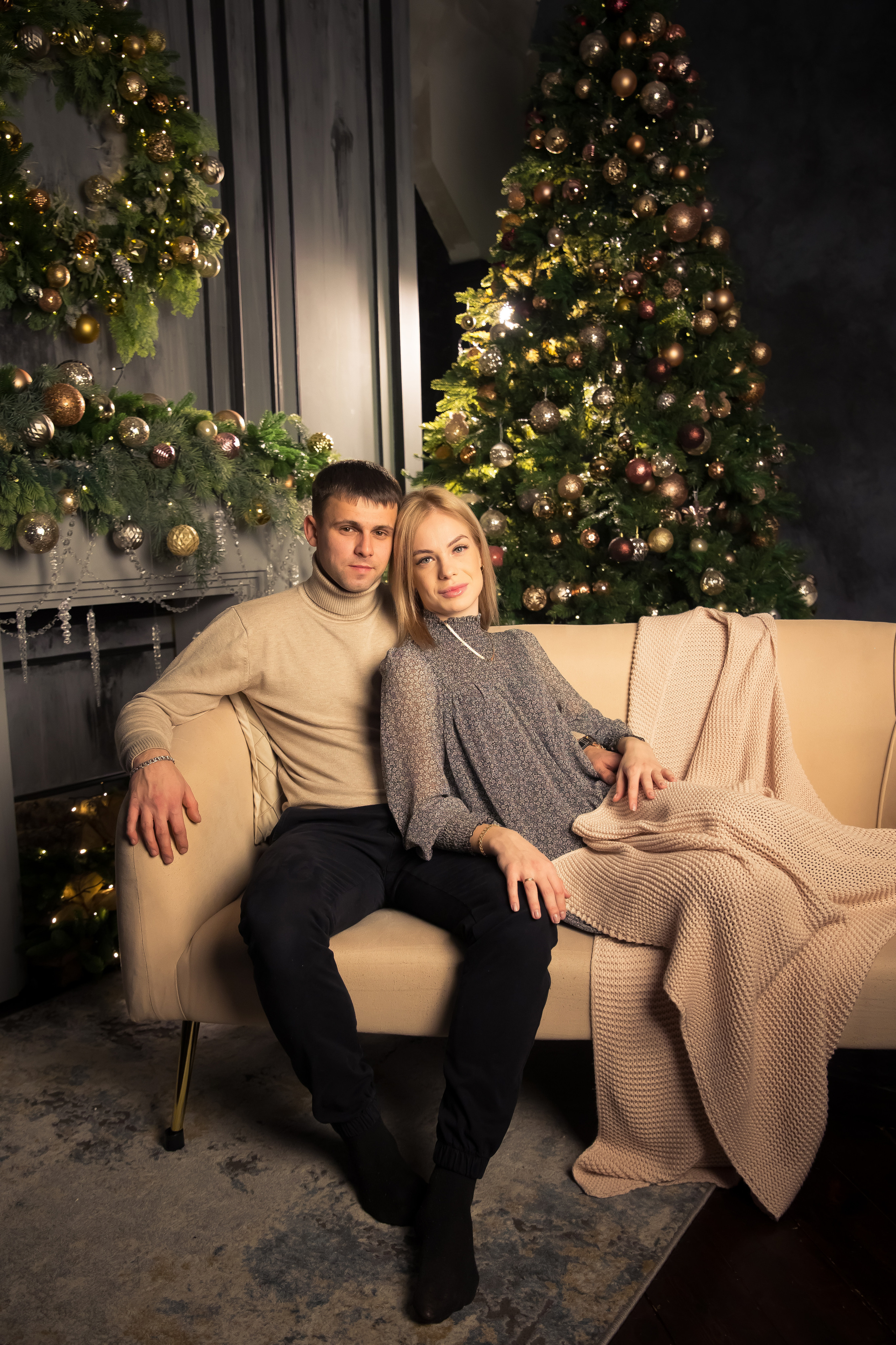 Семья Абаевых Новый год 2022. Свадебный и семейный фотограф в Хабаровске Наталья Барсукова
