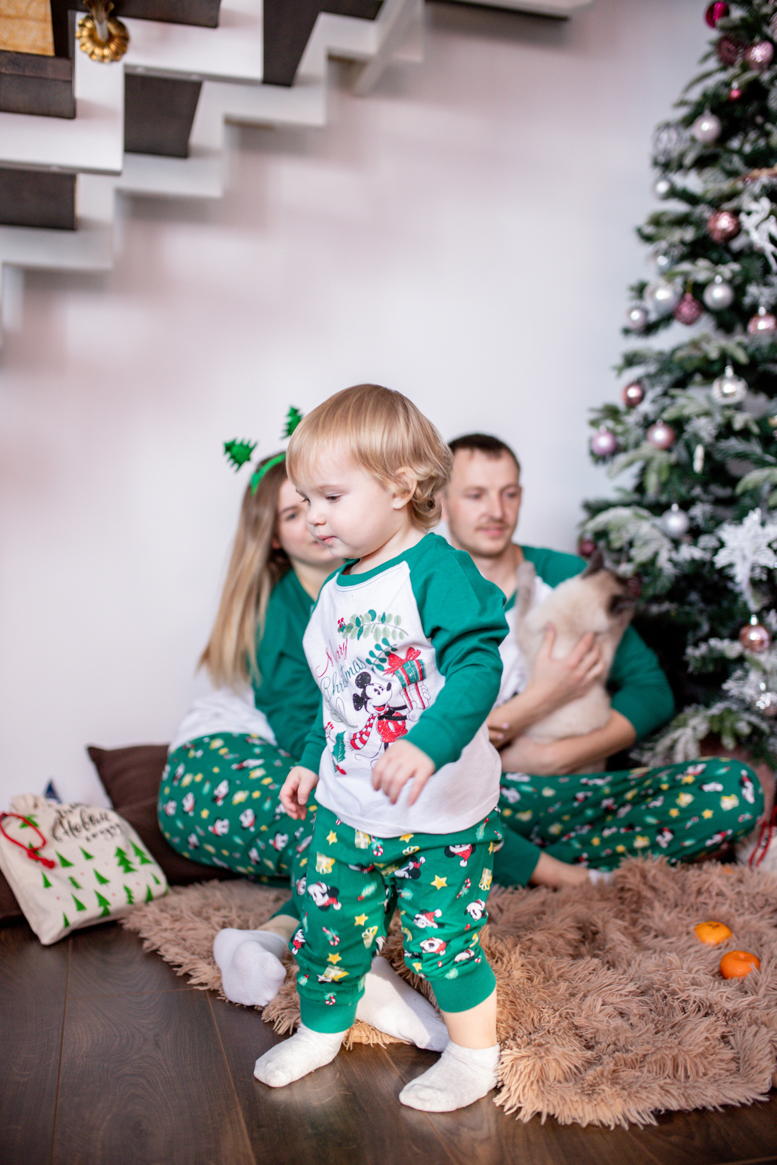 Семья Воложаниных 31 декабря 2022. Свадебный и семейный фотограф в Хабаровске Наталья Барсукова