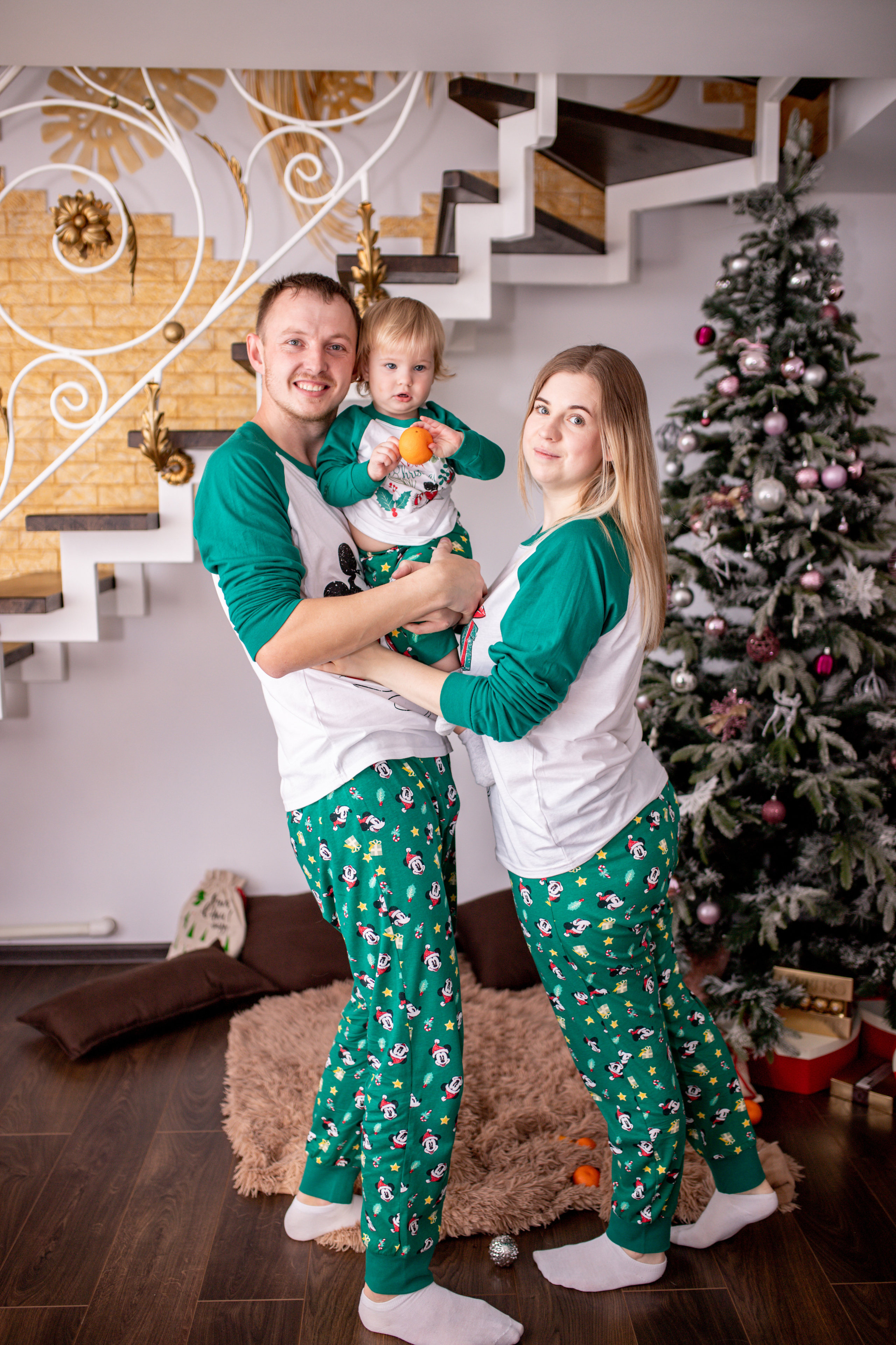 Семья Воложаниных 31 декабря 2022. Свадебный и семейный фотограф в Хабаровске Наталья Барсукова