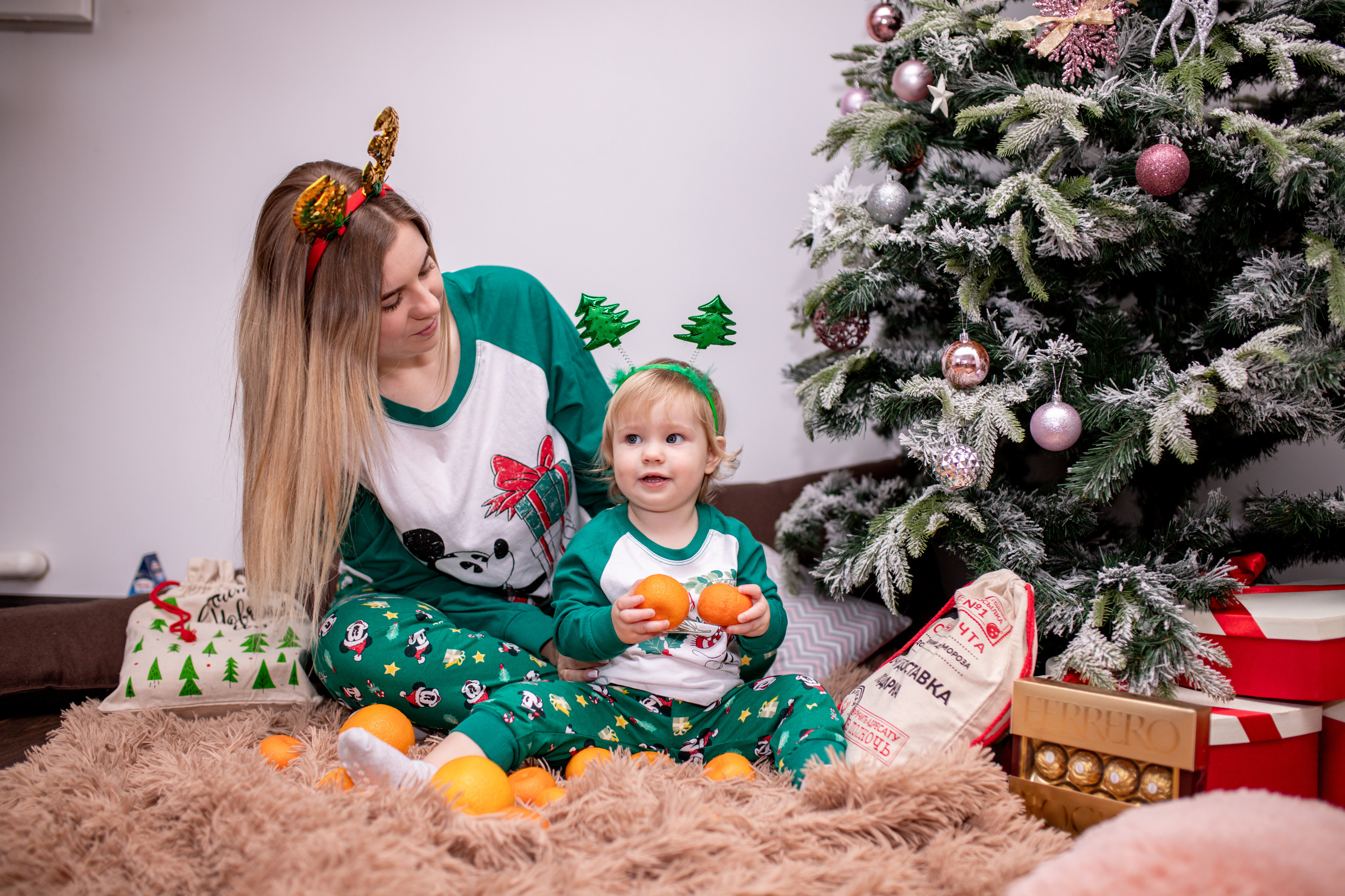 Семья Воложаниных 31 декабря 2022. Свадебный и семейный фотограф в Хабаровске Наталья Барсукова