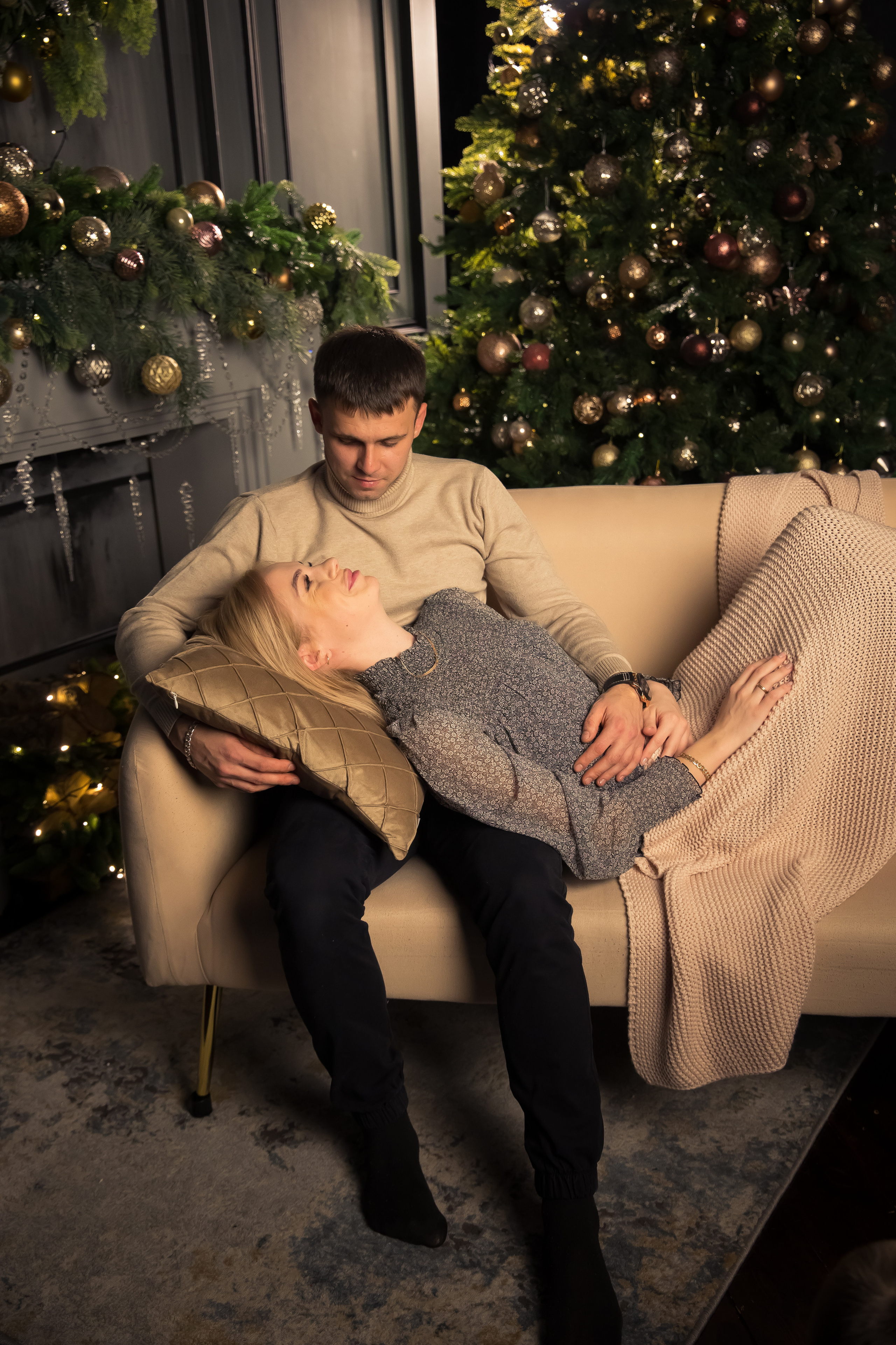 Семья Абаевых Новый год 2022. Свадебный и семейный фотограф в Хабаровске Наталья Барсукова