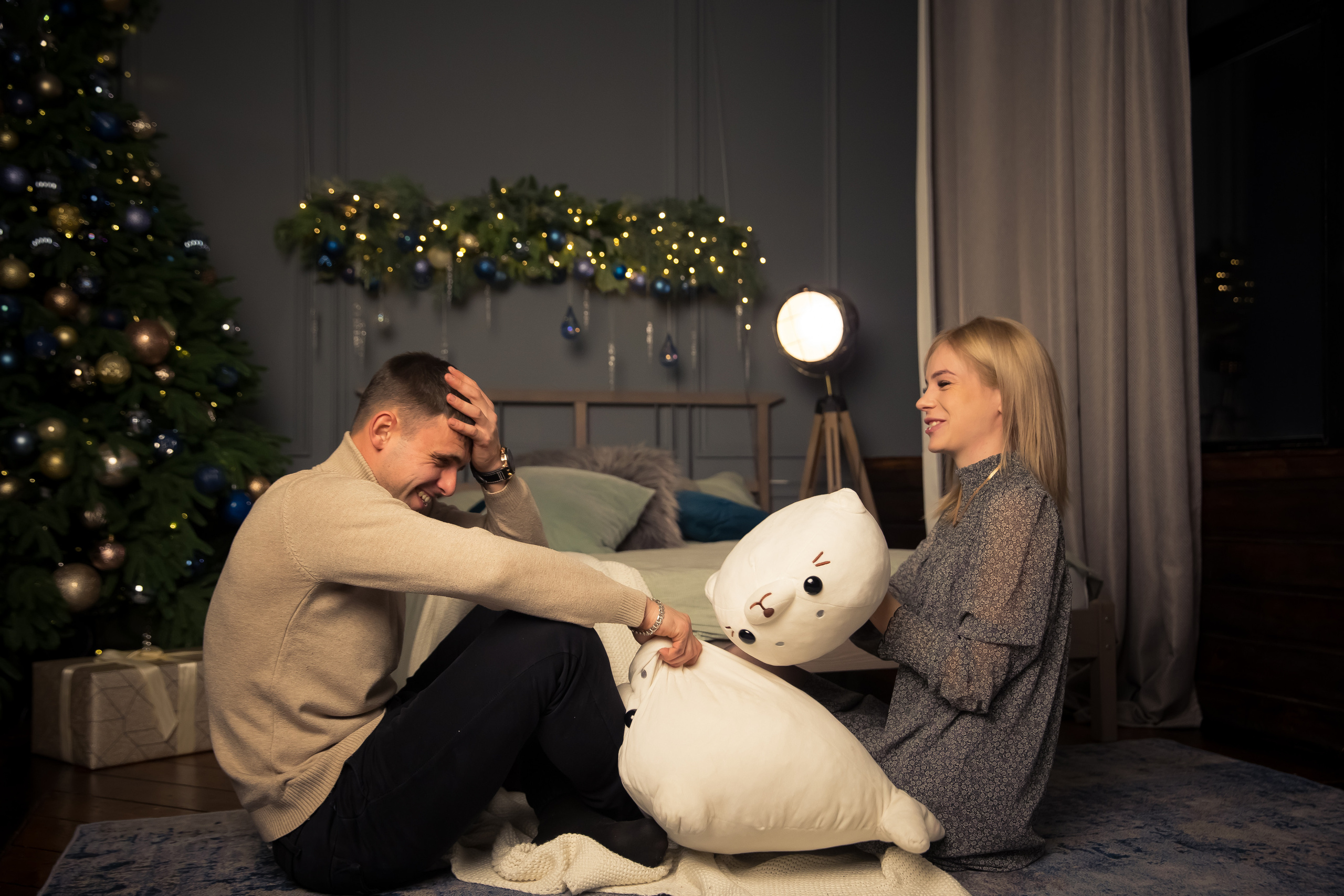 Семья Абаевых Новый год 2022. Свадебный и семейный фотограф в Хабаровске Наталья Барсукова