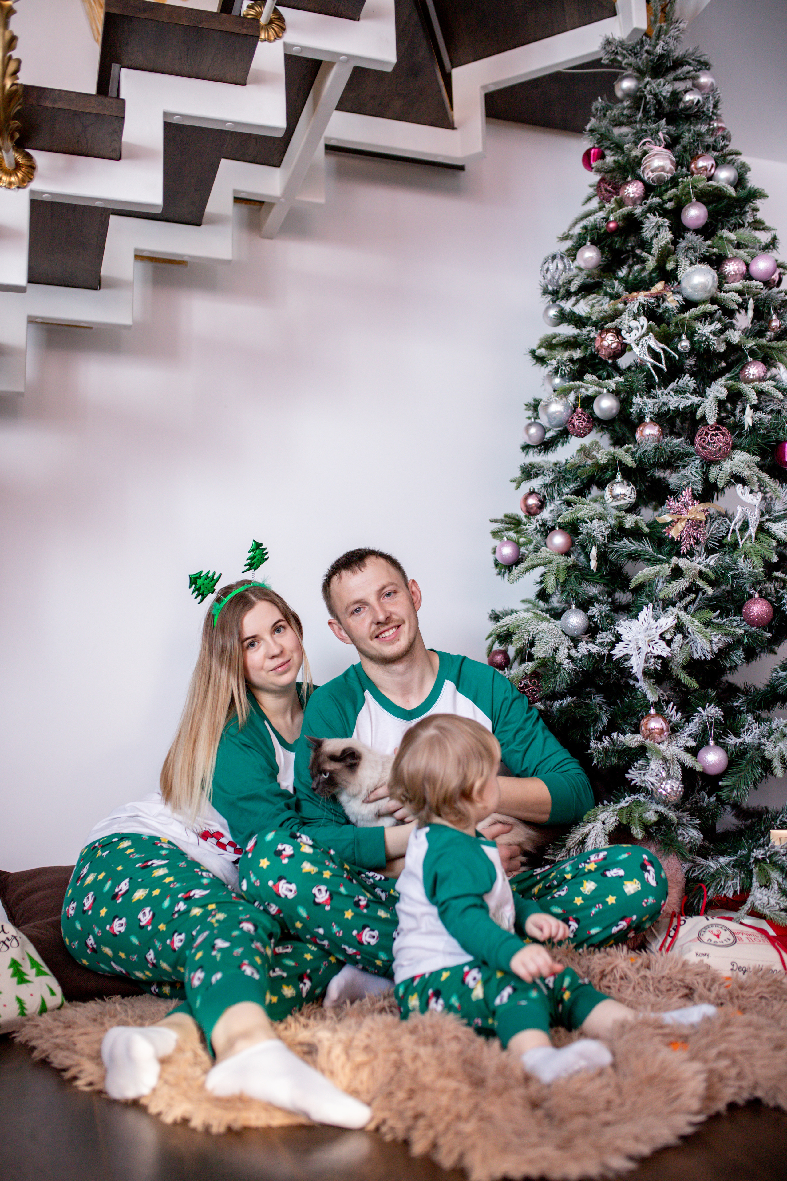 Семья Воложаниных 31 декабря 2022. Свадебный и семейный фотограф в Хабаровске Наталья Барсукова