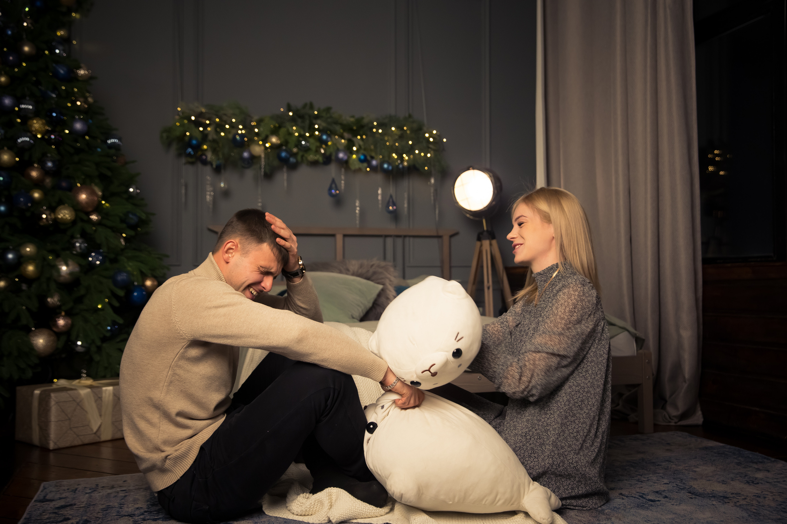 Семья Абаевых Новый год 2022. Свадебный и семейный фотограф в Хабаровске Наталья Барсукова