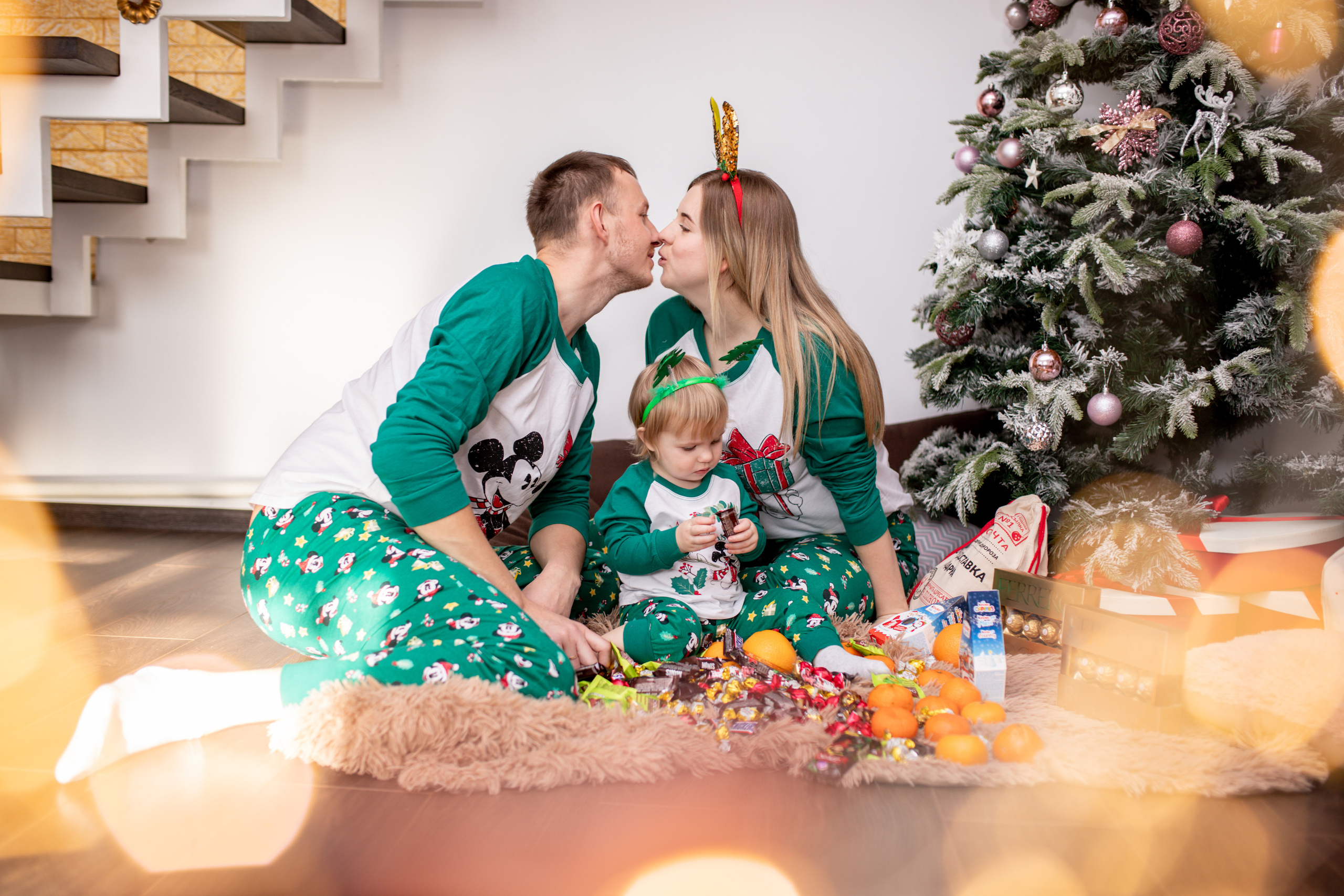 Семья Воложаниных 31 декабря 2022. Свадебный и семейный фотограф в Хабаровске Наталья Барсукова