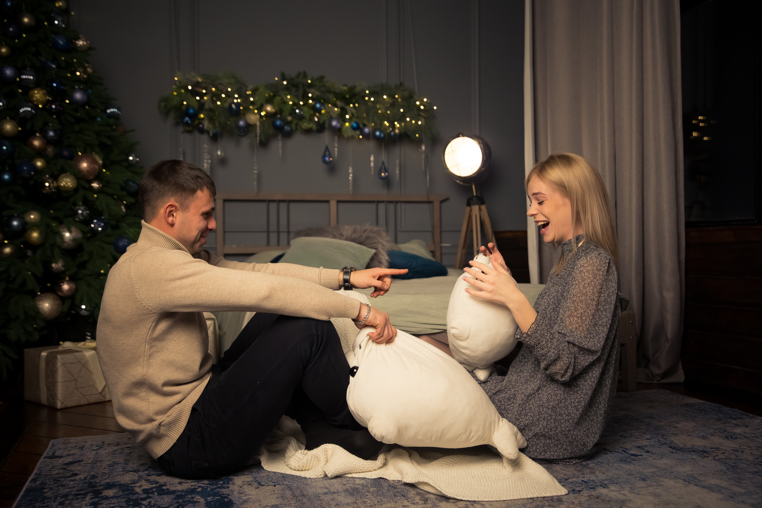 Семья Абаевых Новый год 2022. Свадебный и семейный фотограф в Хабаровске Наталья Барсукова