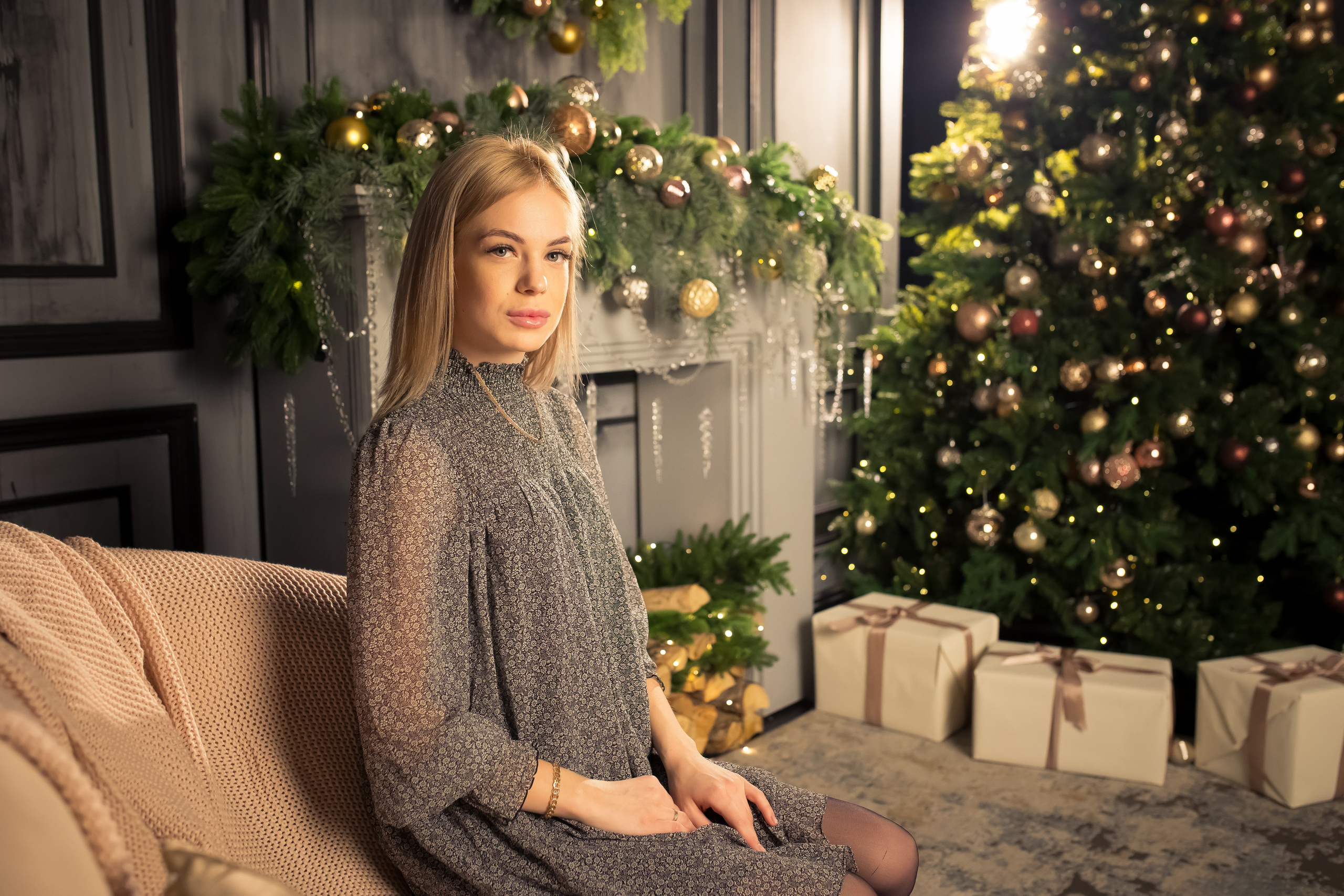 Семья Абаевых Новый год 2022. Свадебный и семейный фотограф в Хабаровске Наталья Барсукова