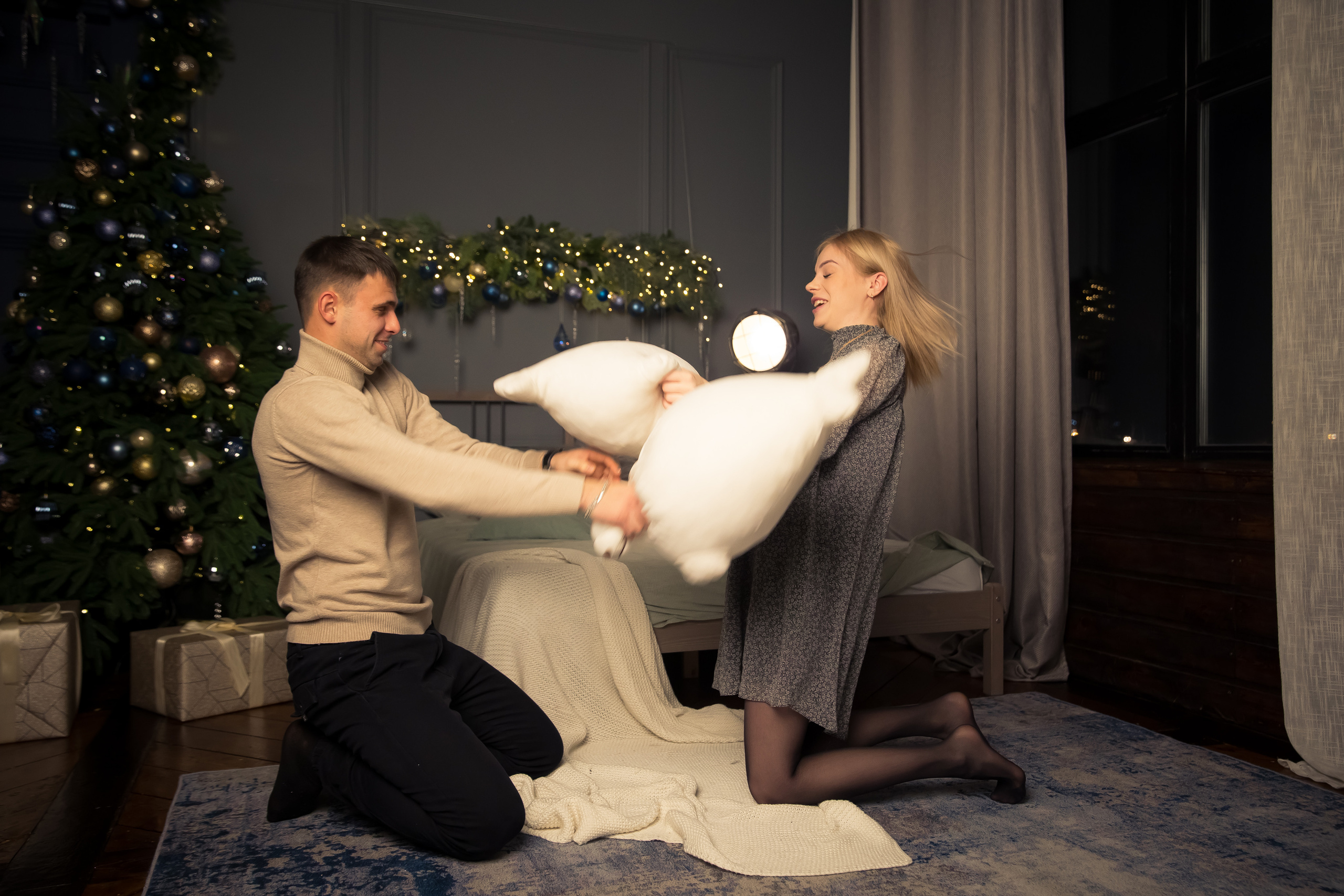 Семья Абаевых Новый год 2022. Свадебный и семейный фотограф в Хабаровске Наталья Барсукова