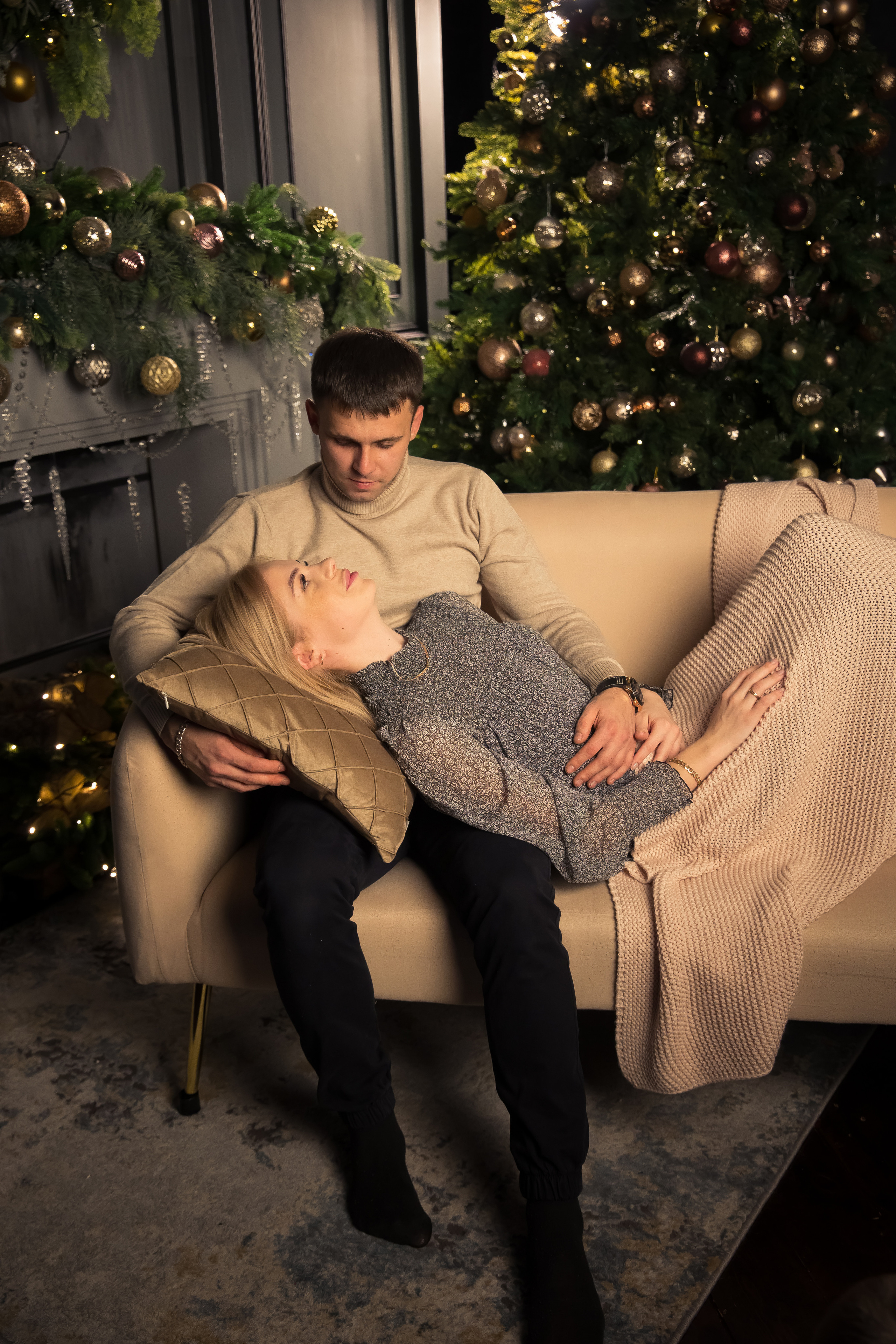 Семья Абаевых Новый год 2022. Свадебный и семейный фотограф в Хабаровске Наталья Барсукова