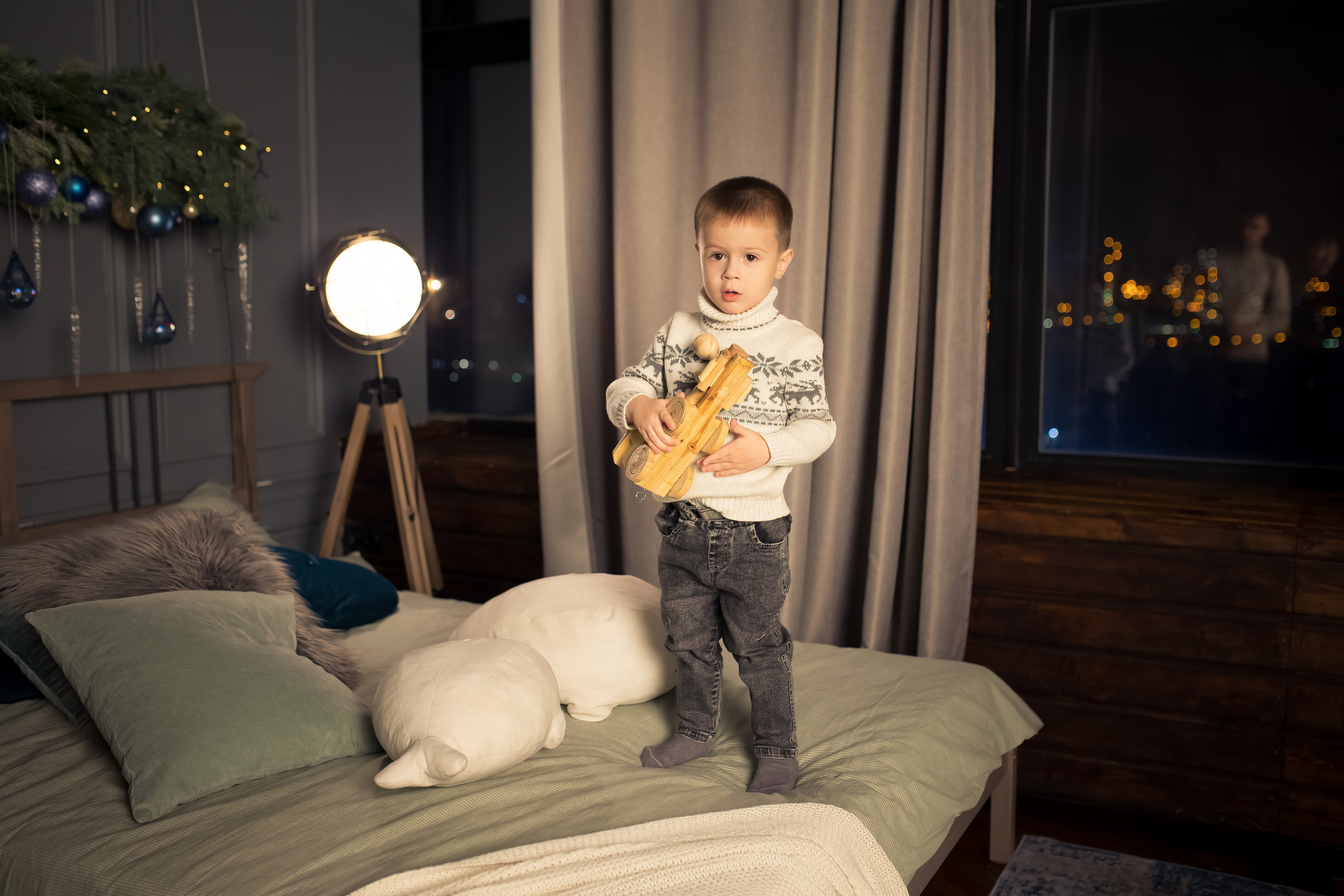 Семья Абаевых Новый год 2022. Свадебный и семейный фотограф в Хабаровске Наталья Барсукова