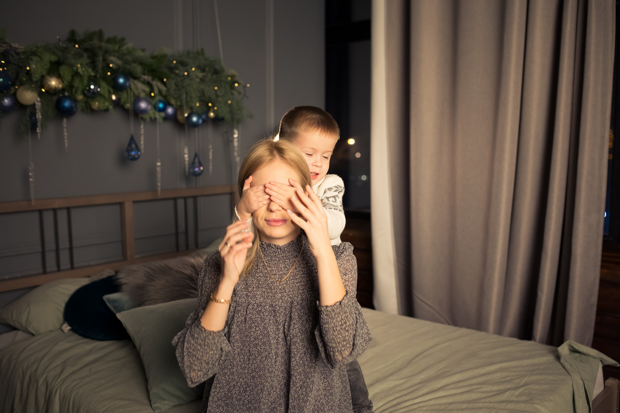 Семья Абаевых Новый год 2022. Свадебный и семейный фотограф в Хабаровске Наталья Барсукова