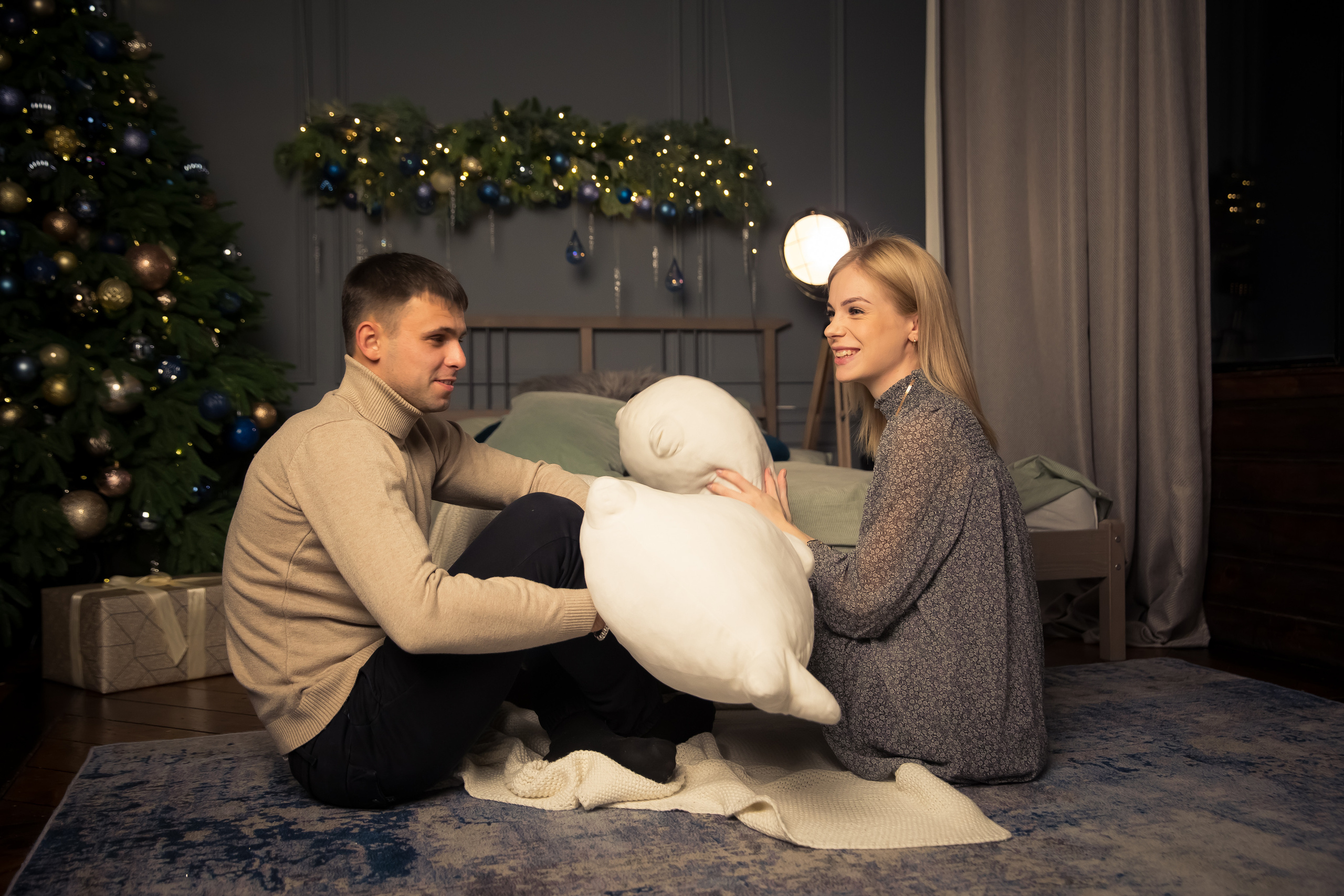 Семья Абаевых Новый год 2022. Свадебный и семейный фотограф в Хабаровске Наталья Барсукова