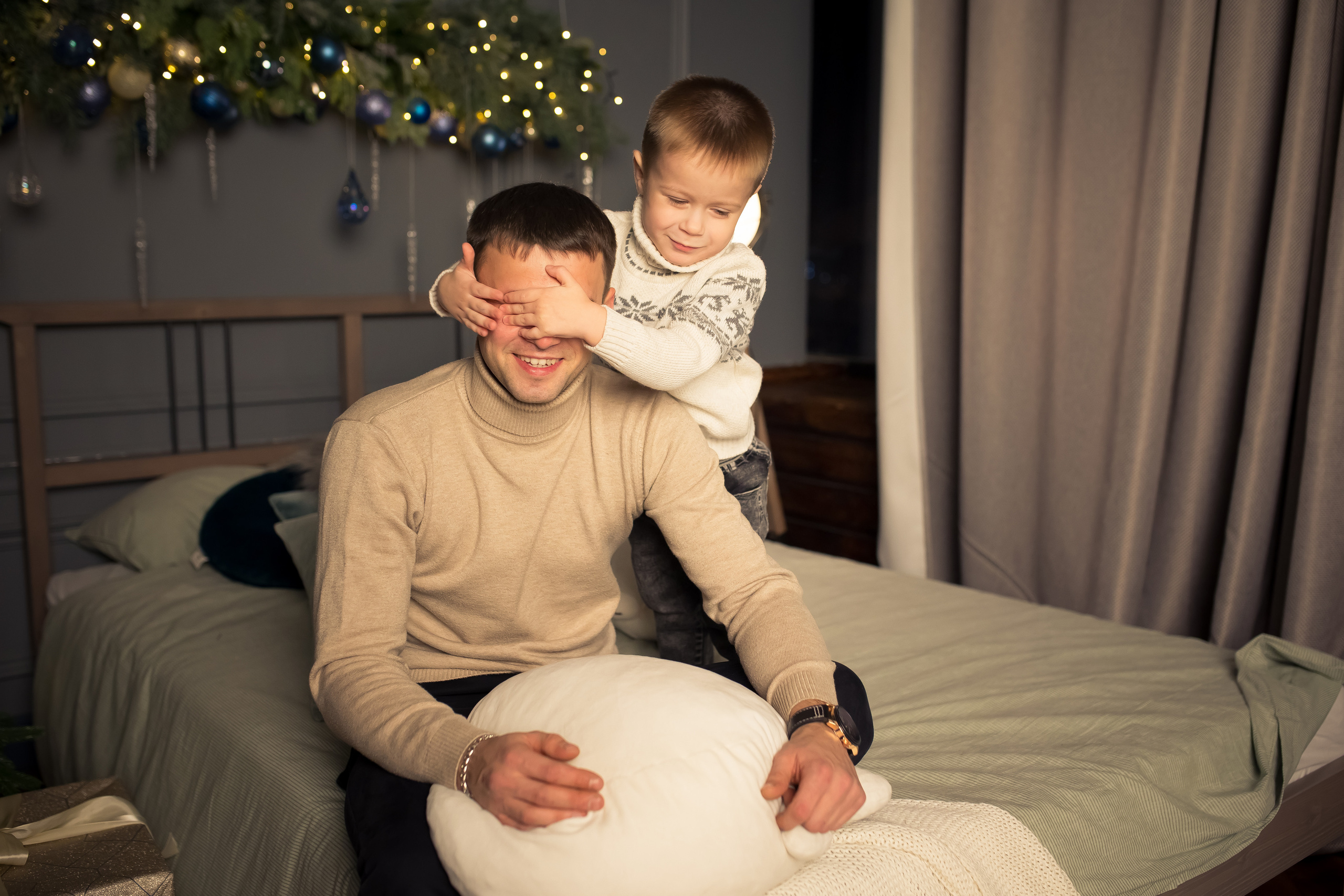 Семья Абаевых Новый год 2022. Свадебный и семейный фотограф в Хабаровске Наталья Барсукова
