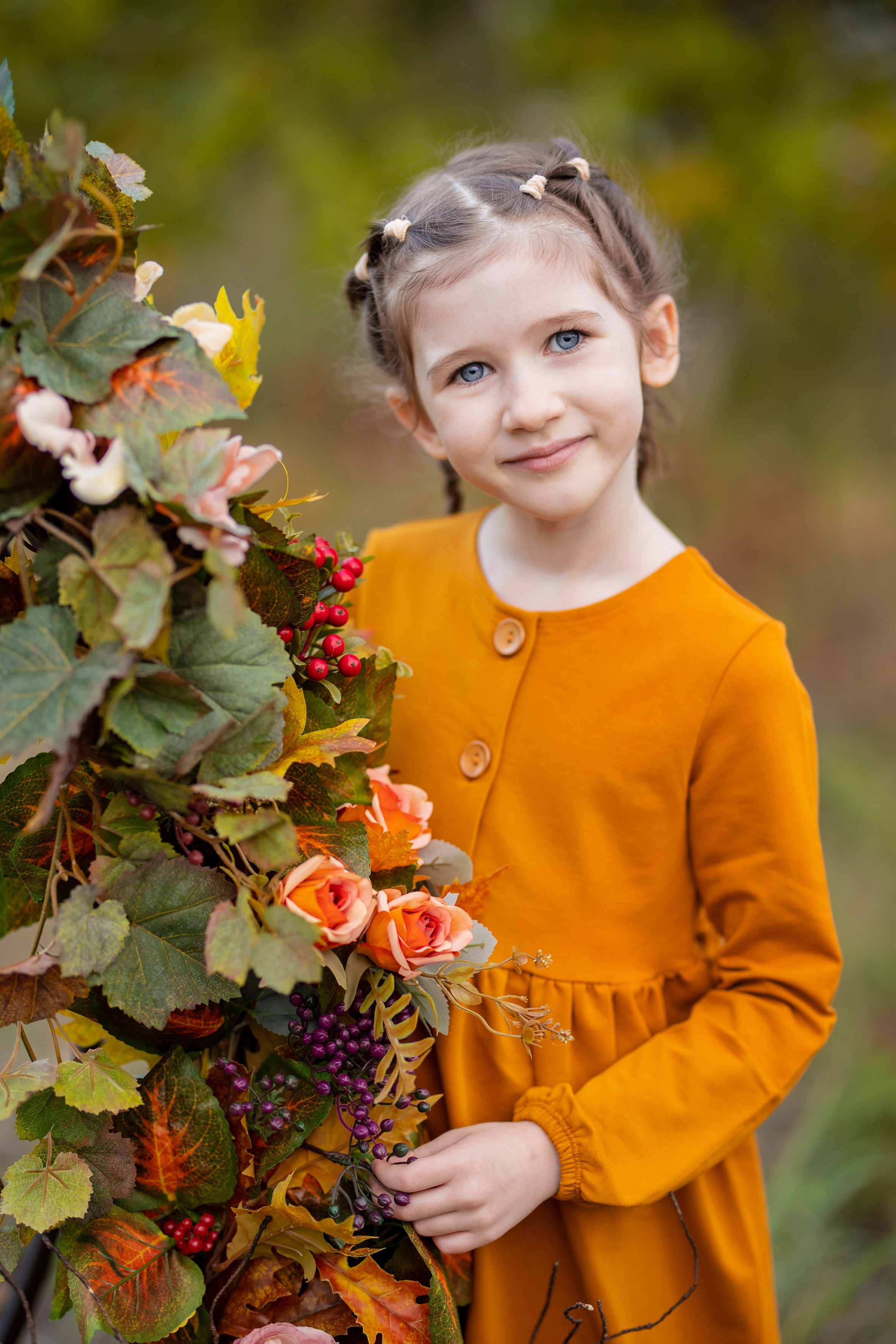 Осення фотосессия Василисы. Школьный фотограф в Краснодаре Юлия Войлова