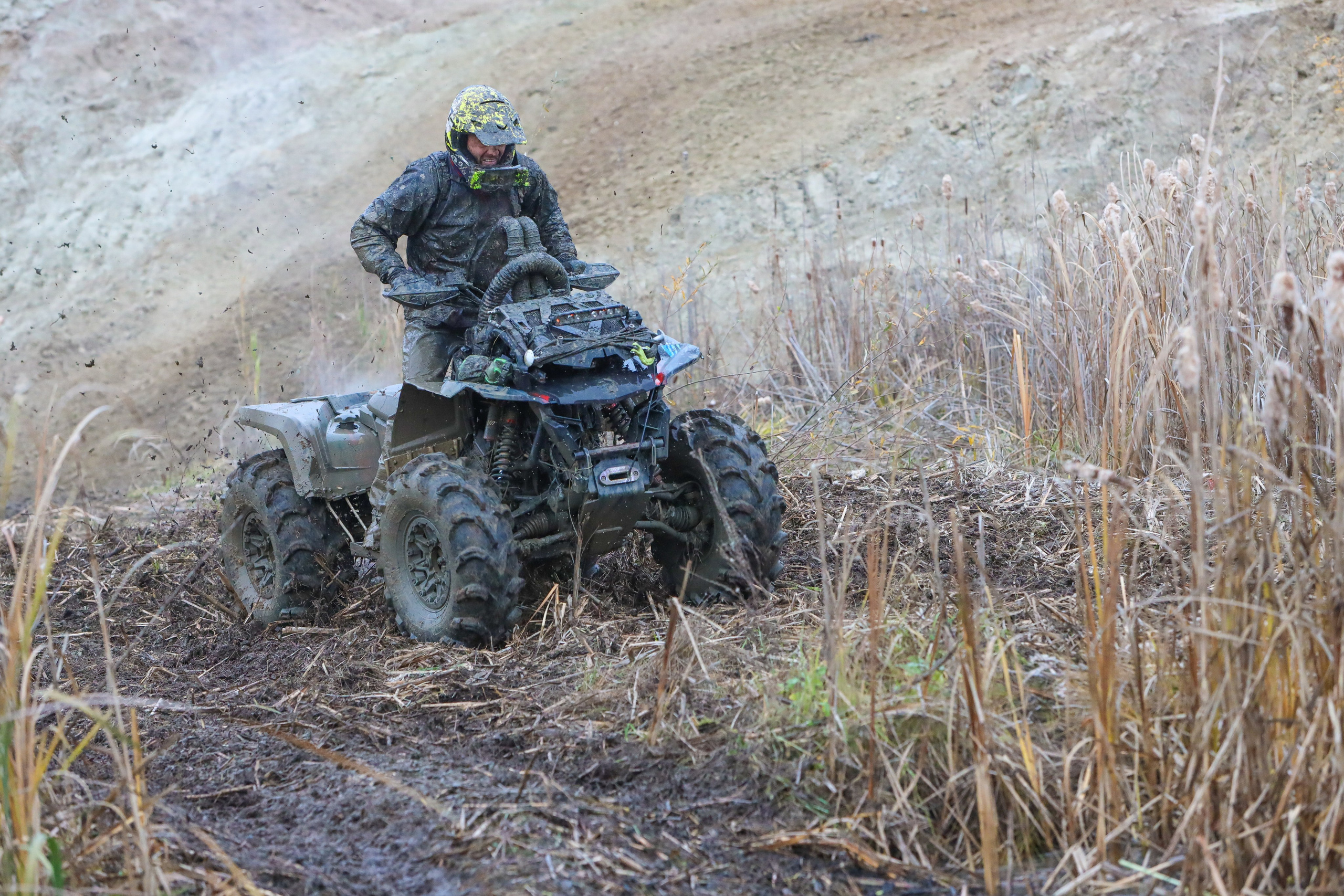 Гонки на квадроциклах Грязевое кольцо. Спортивный фотограф в Самаре
