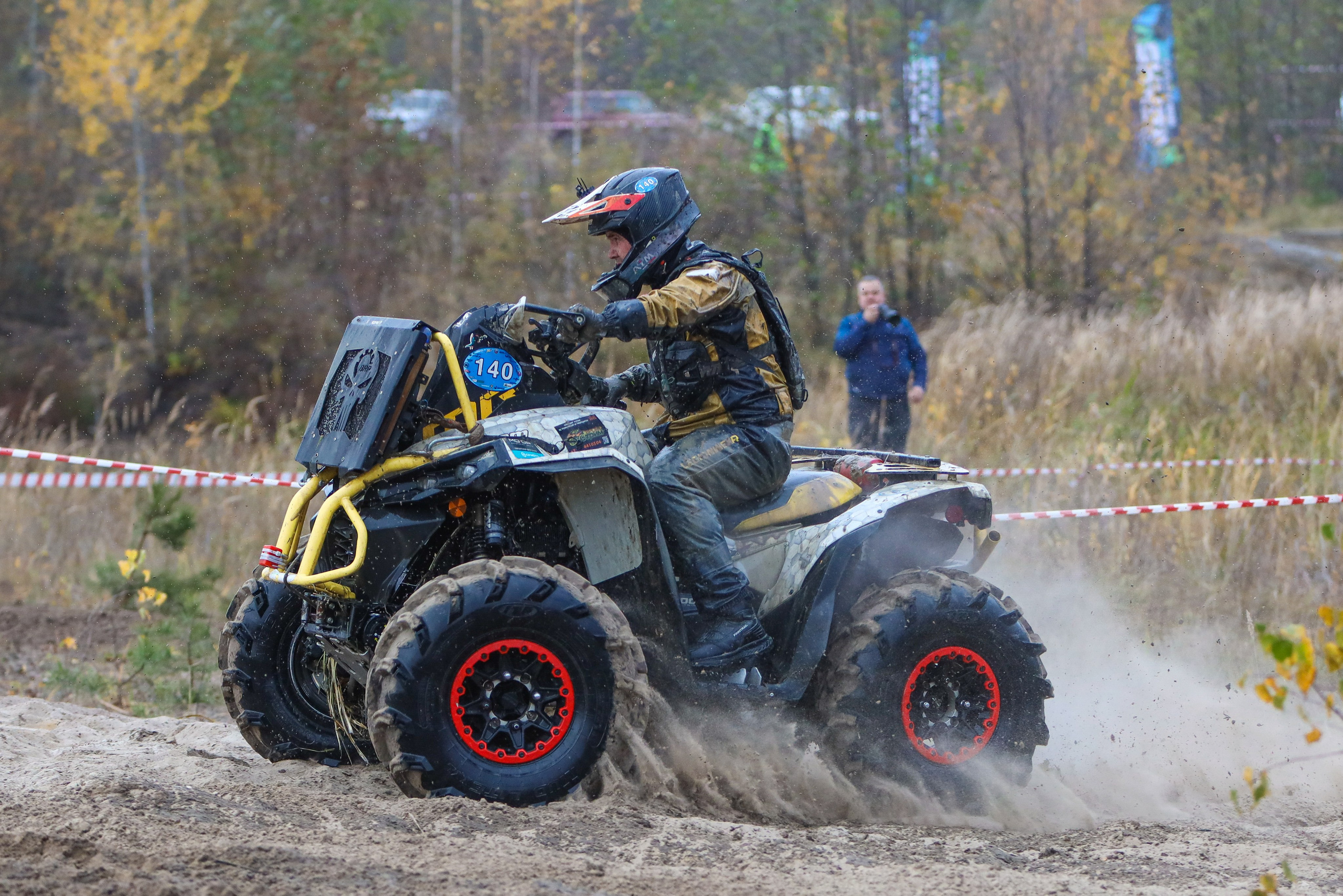 Гонки на квадроциклах Грязевое кольцо. Спортивный фотограф в Самаре