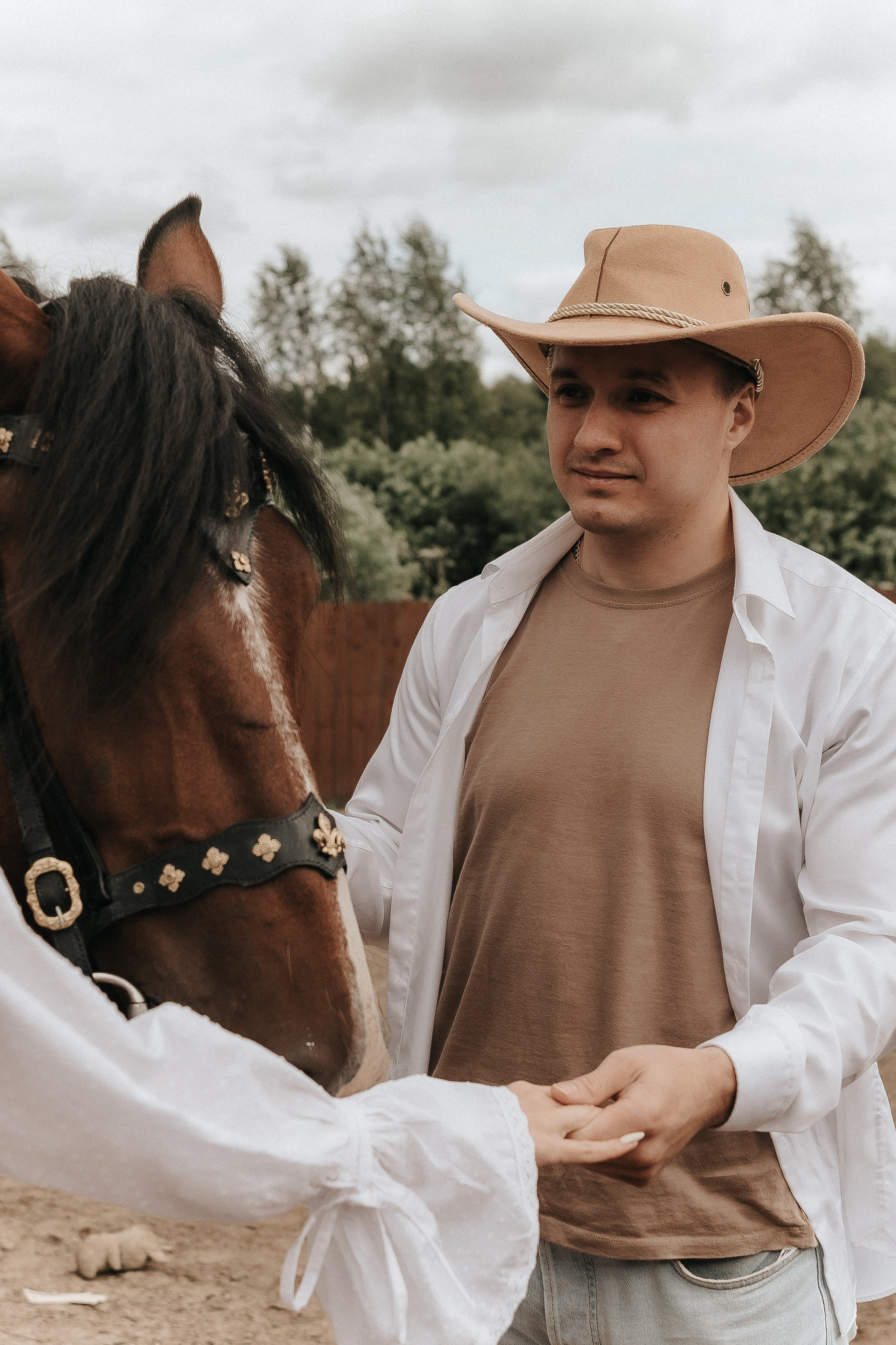 Love Story с лошадьми. Свадебный фотограф Пермь