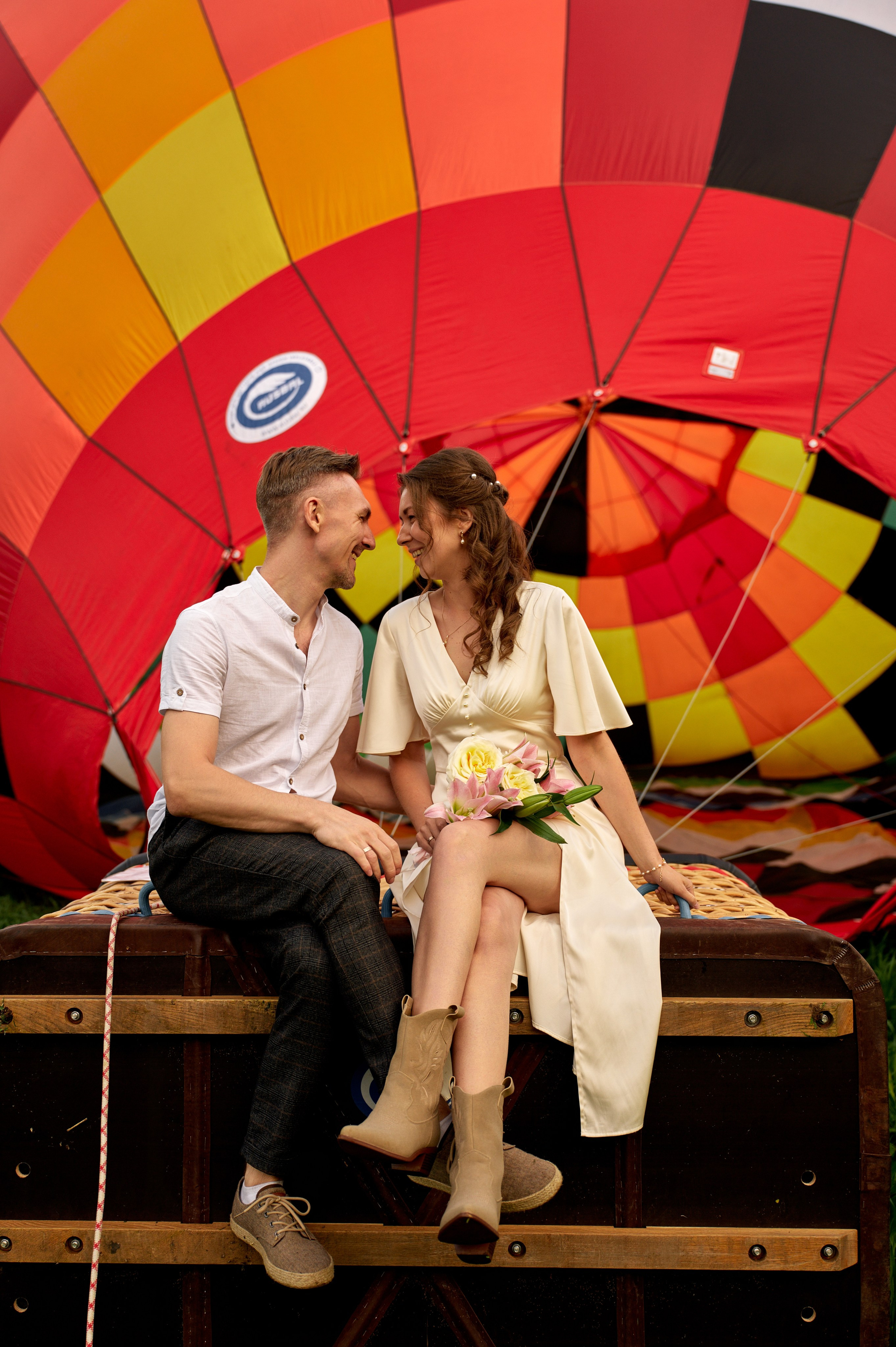 Свадьба на воздушном шаре. Фотограф Челябинск — Кирилл Устюжанин