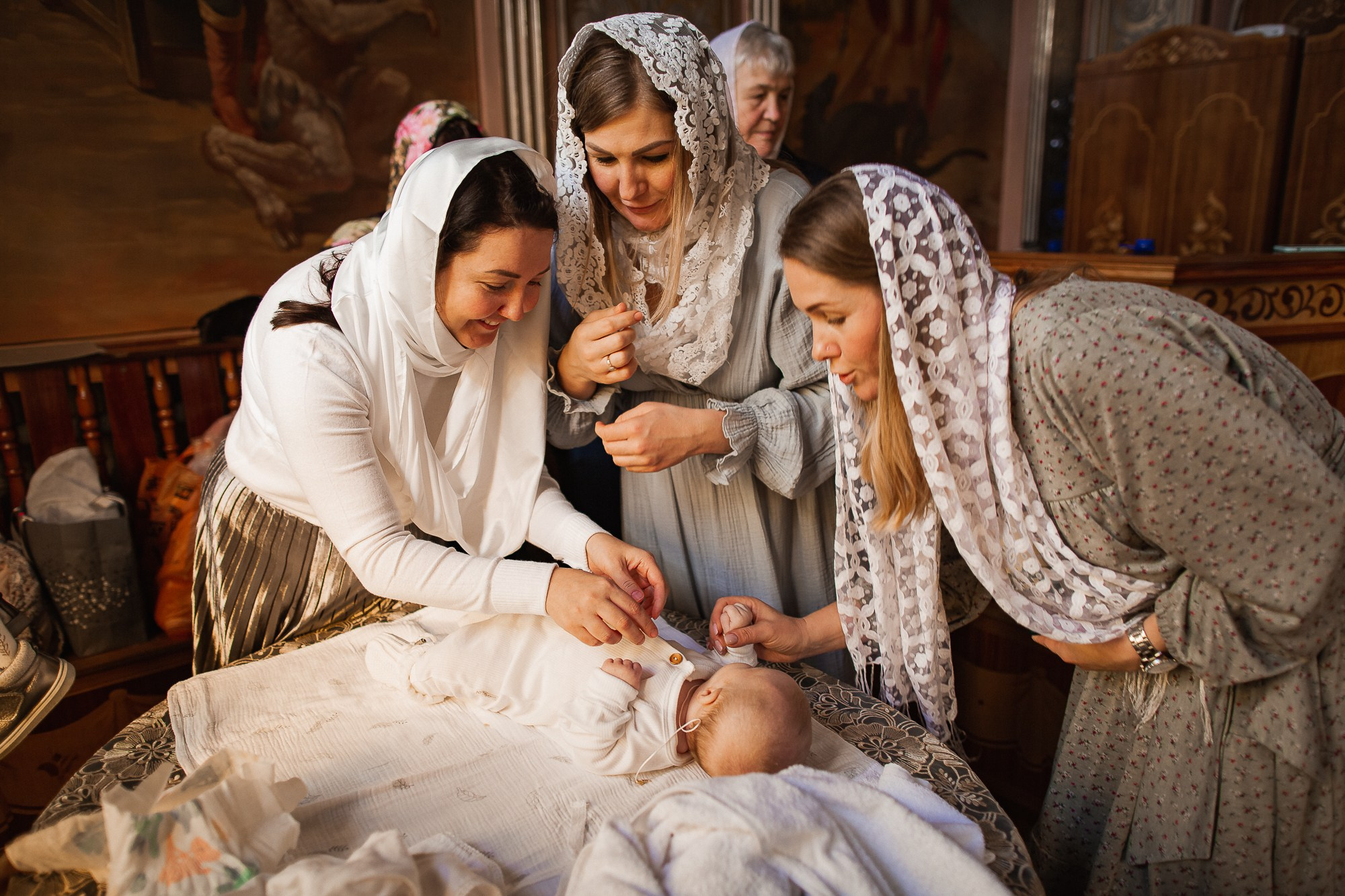 КРЕЩЕНИЕ АРТЁМА (Н. Белого). Семейный фотограф новорождённых в Серпухове Юлия Новикова +79637785957