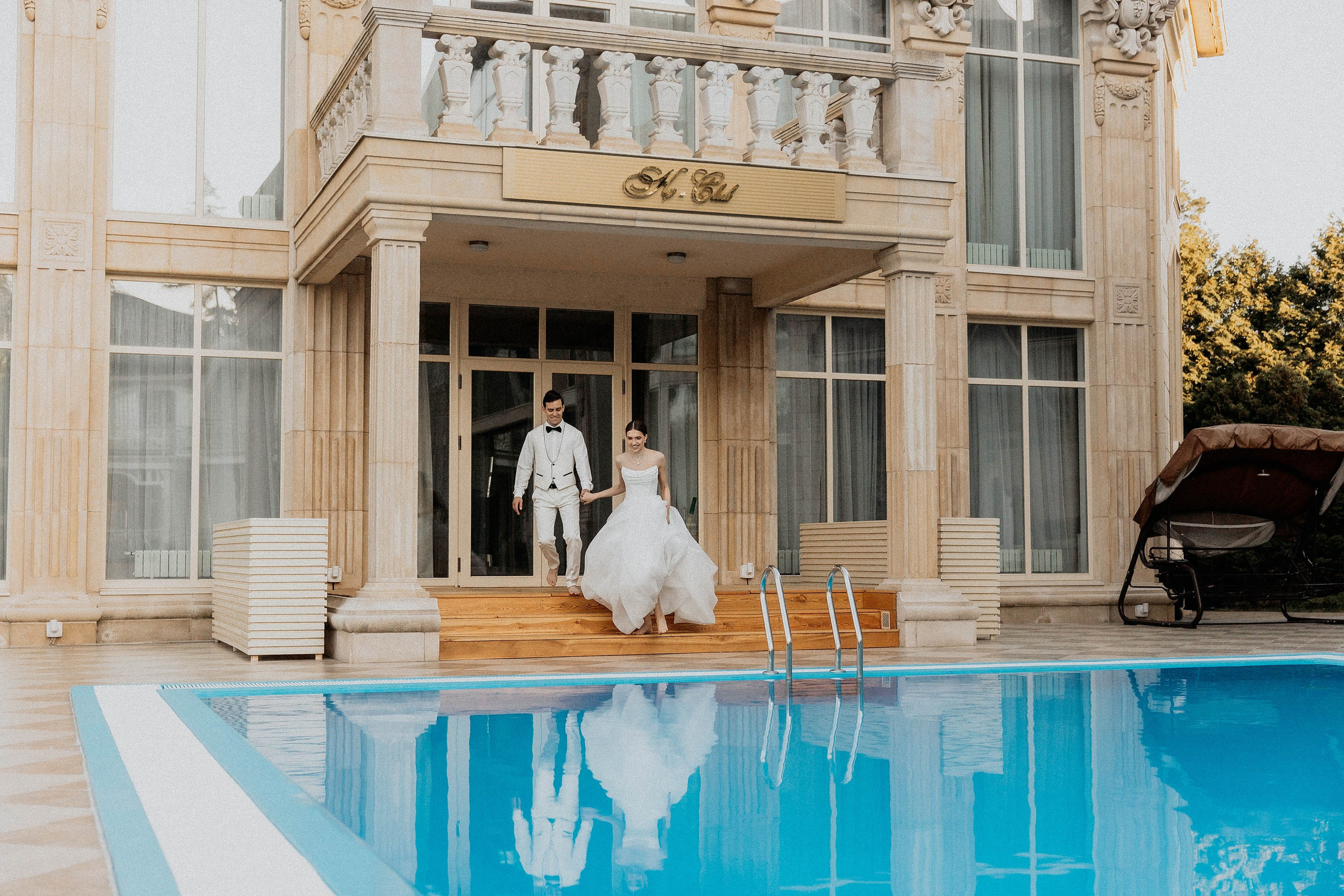 Villa " Бассейн» N&K. Свадебный/Портретный фотограф снимаю в Москве