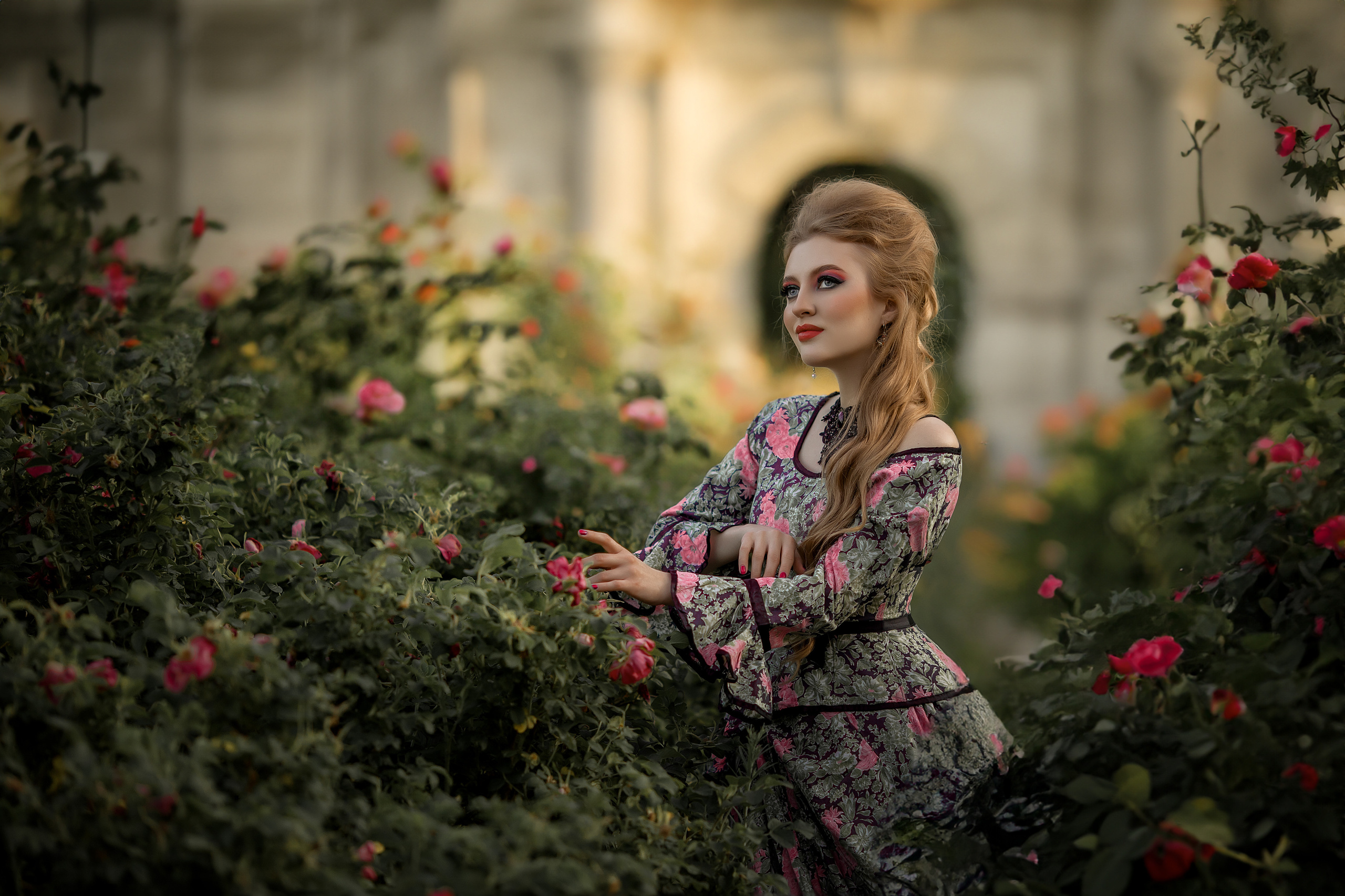 фотосессия в розах в москве
