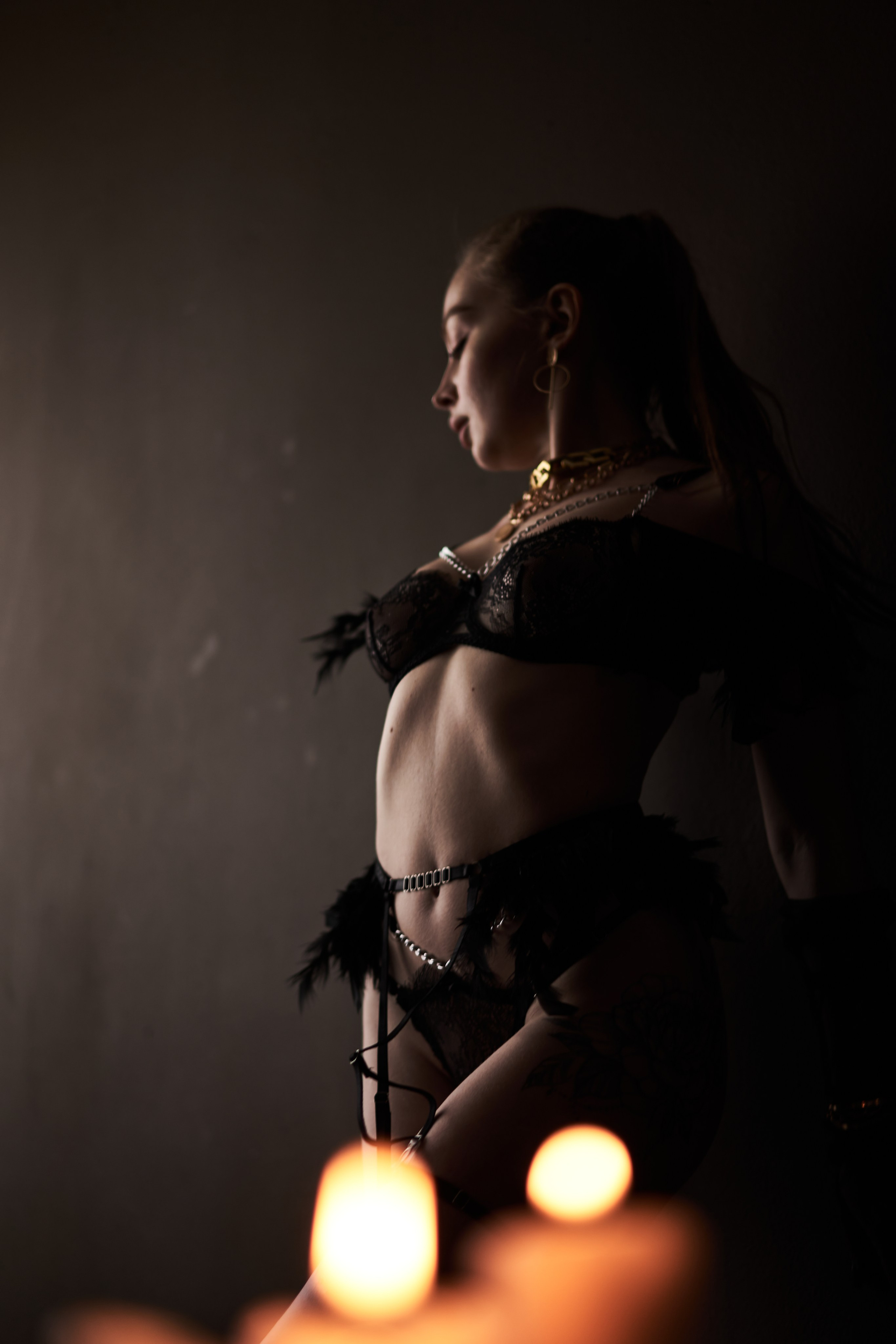 Будуарная фотосессия в студии. Фотограф Екатеринбург Кокшарова Александра