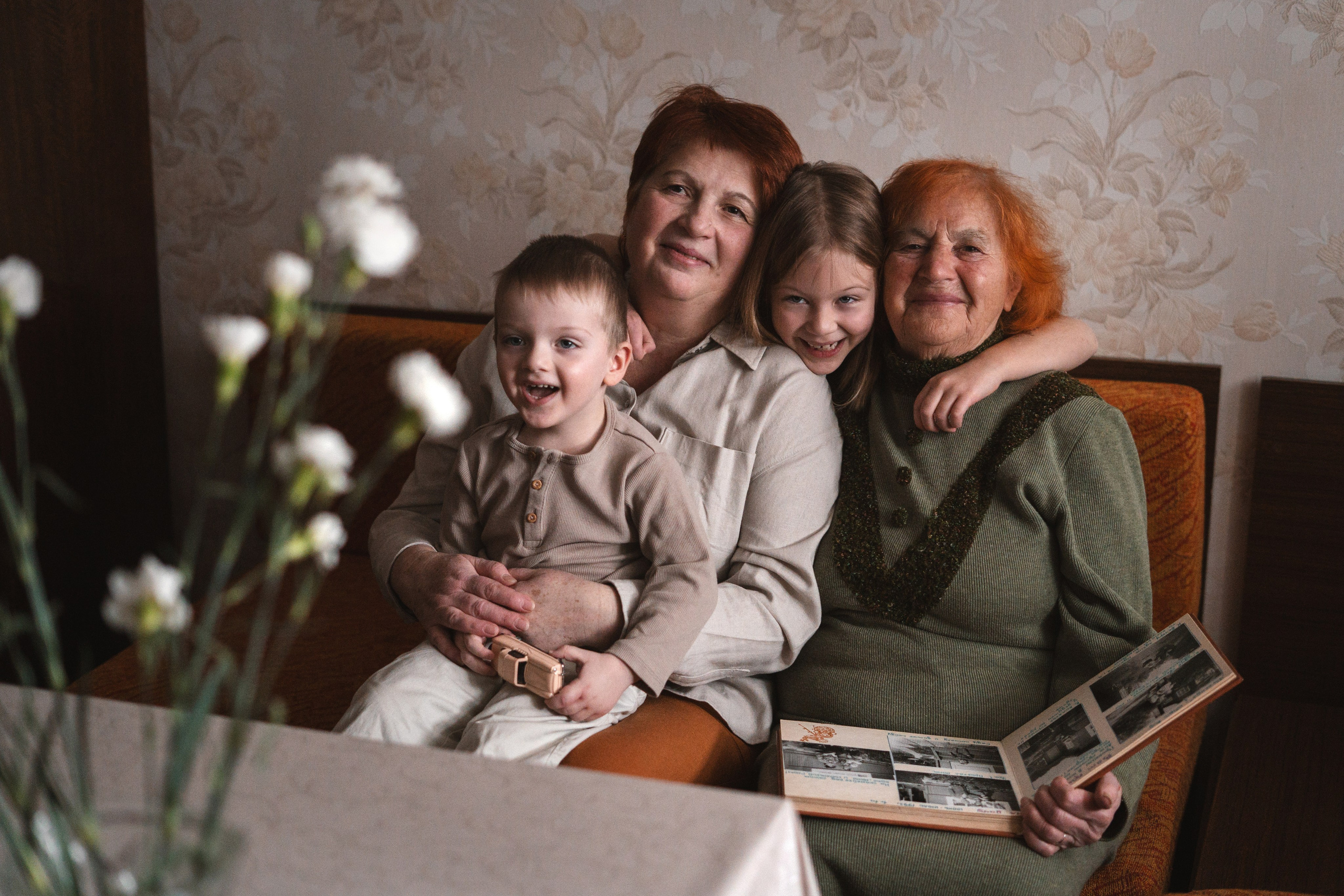 Семейная съемка в студии, дома. Семейный и детский фотограф в Санкт-Петербурге Анна Никитина