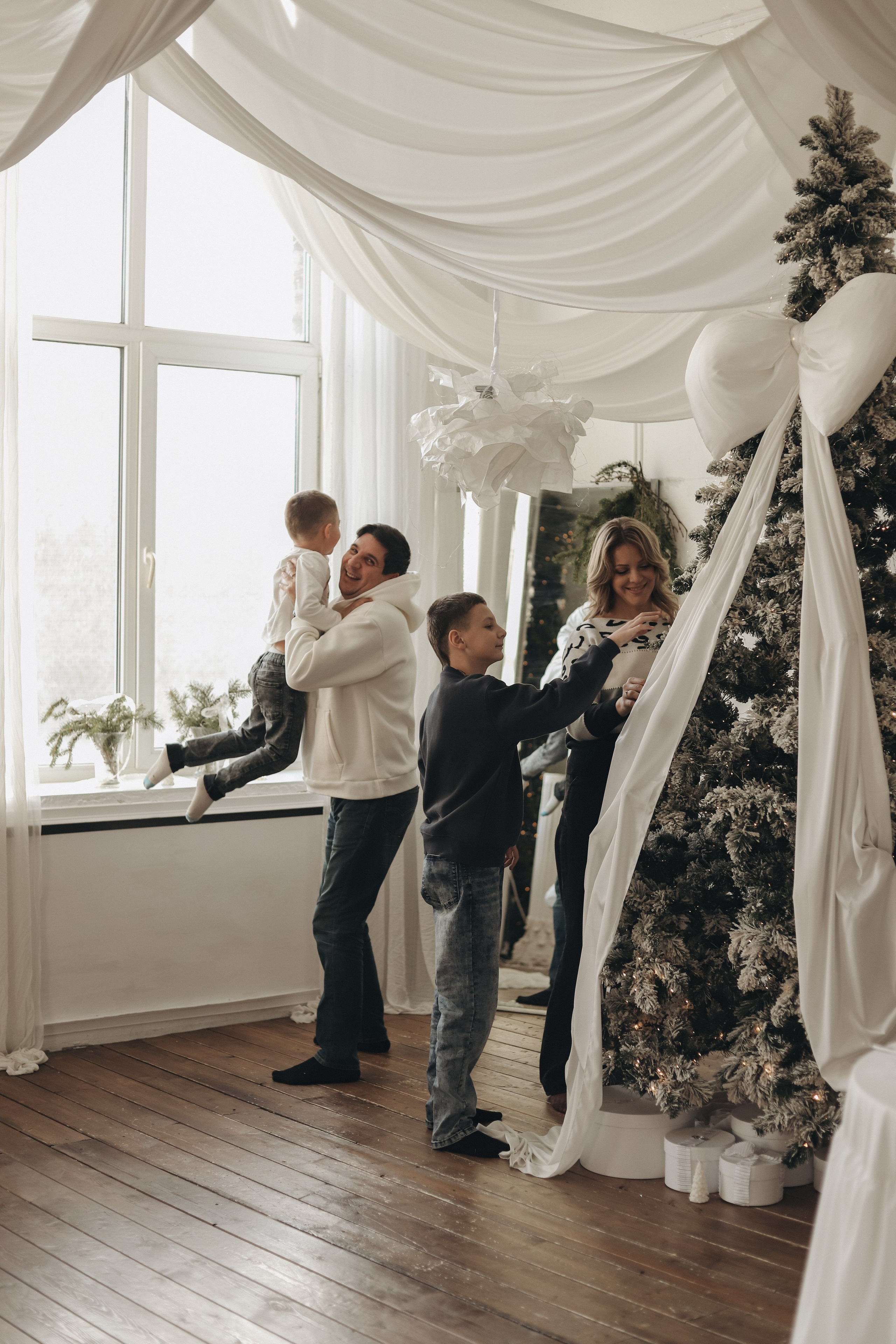 Новогодние. Семейный фотограф, женский портрет в Ставрополе
