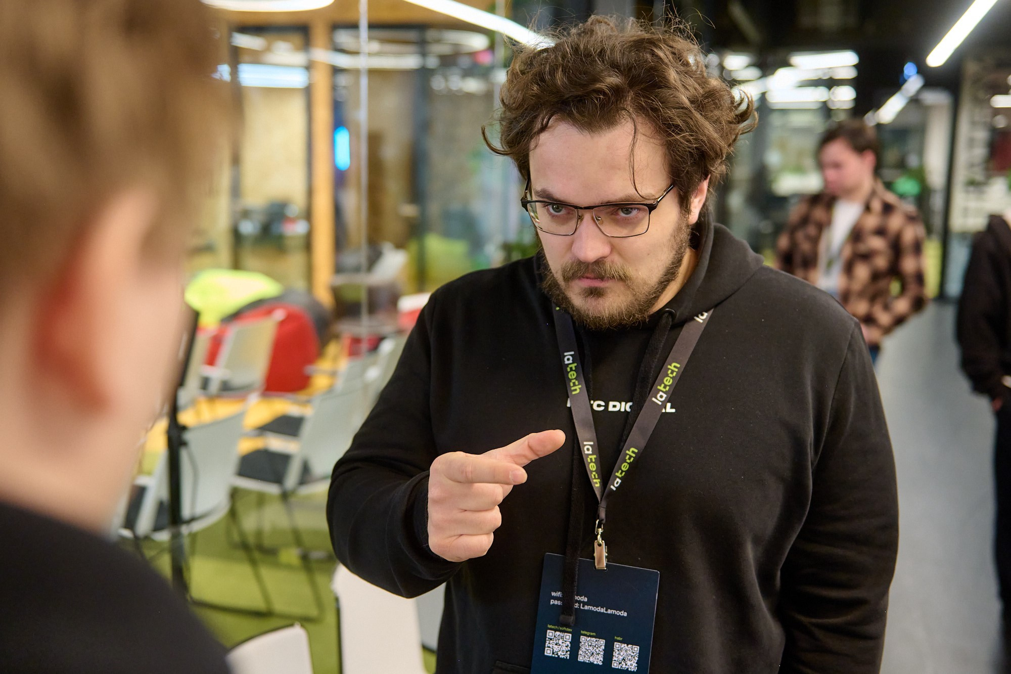 GoLang митап в Lamoda. Репортажный фотограф в Москве Вадим Францев