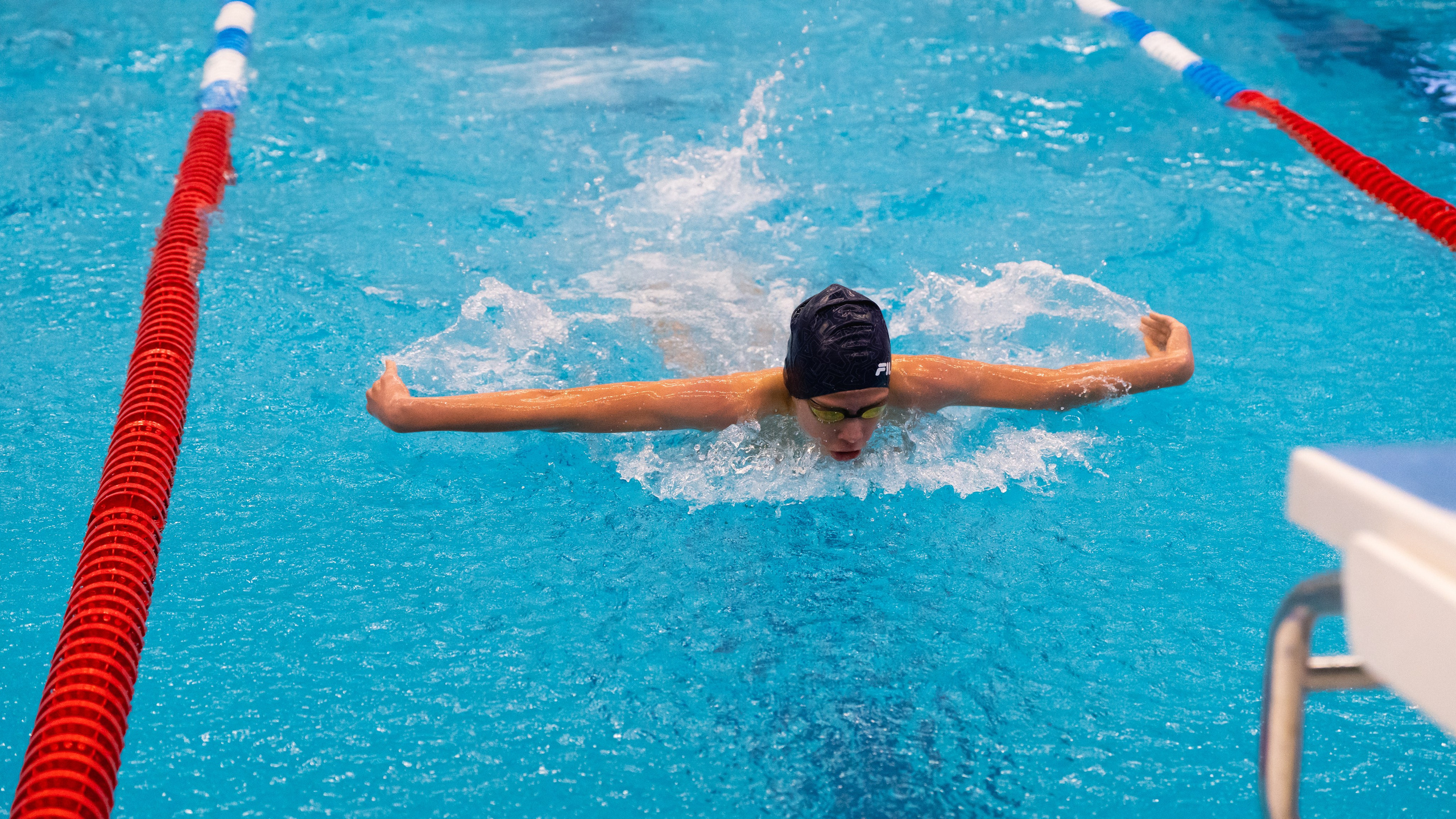 Открытый новогодний турнир по плаванию «Сила воды», 2025. Фотограф и видеооператор Екатерина Гнатюк