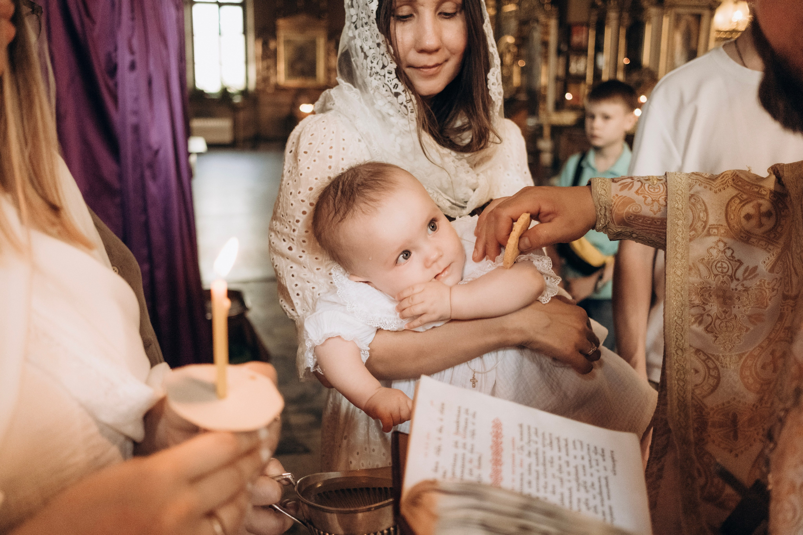 Крещение Александры. Главная