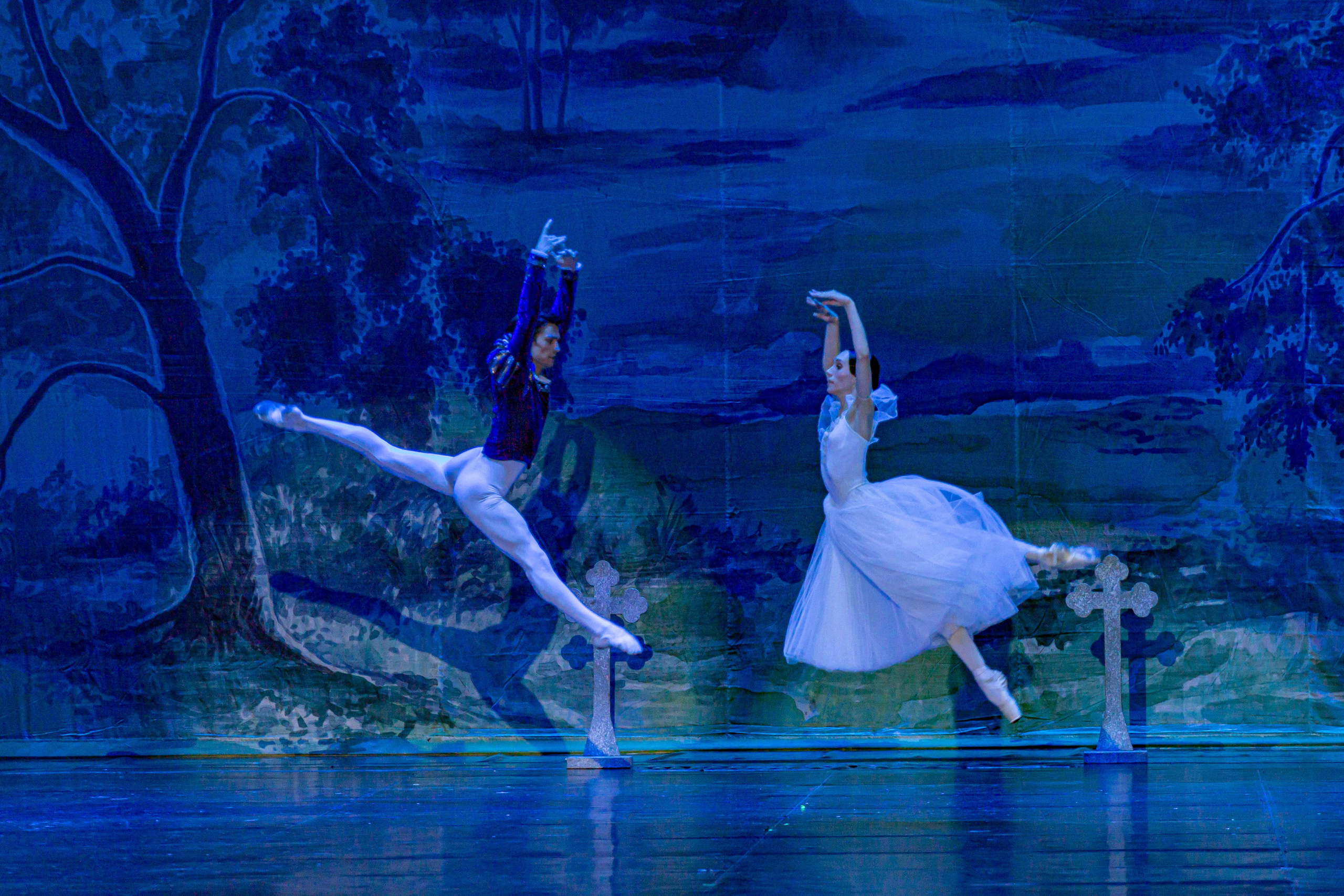 Жизель балет Марийского театра оперы и балета на сцене Зимнего театра. Фотограф в Сочи Юрий Шептаев