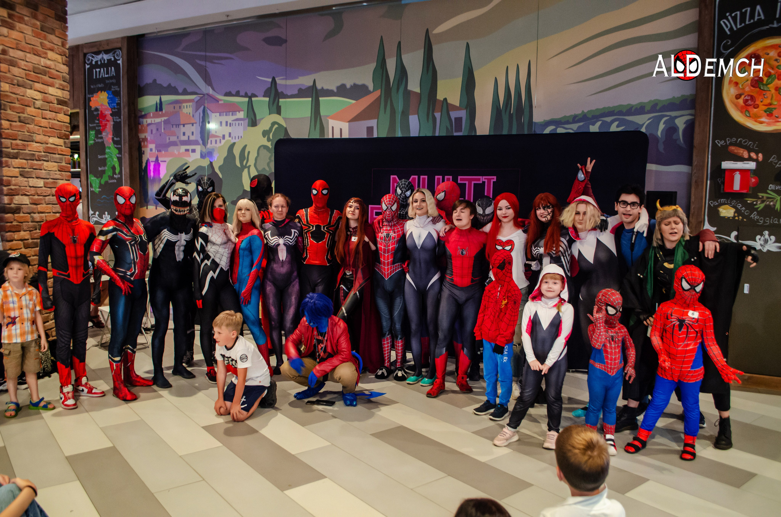 Фотосессия на Дне рождения Человека-Паука в Москве