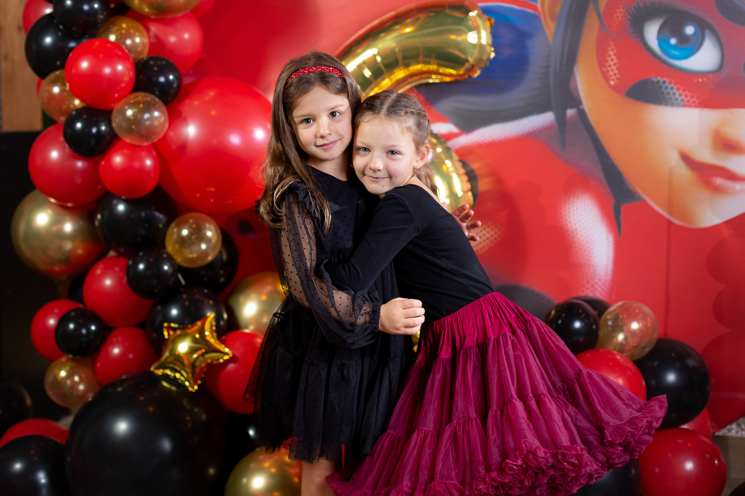 День рождения Насти в стиле «Леди Баг». Семейный и детский фотограф Комина Елена, Власиха, Одинцово