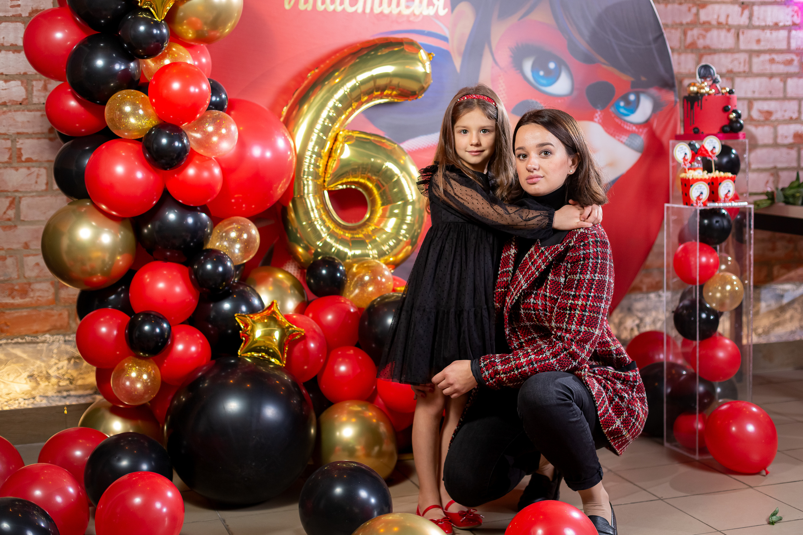 День рождения Насти в стиле «Леди Баг». Семейный и детский фотограф Комина Елена, Власиха, Одинцово