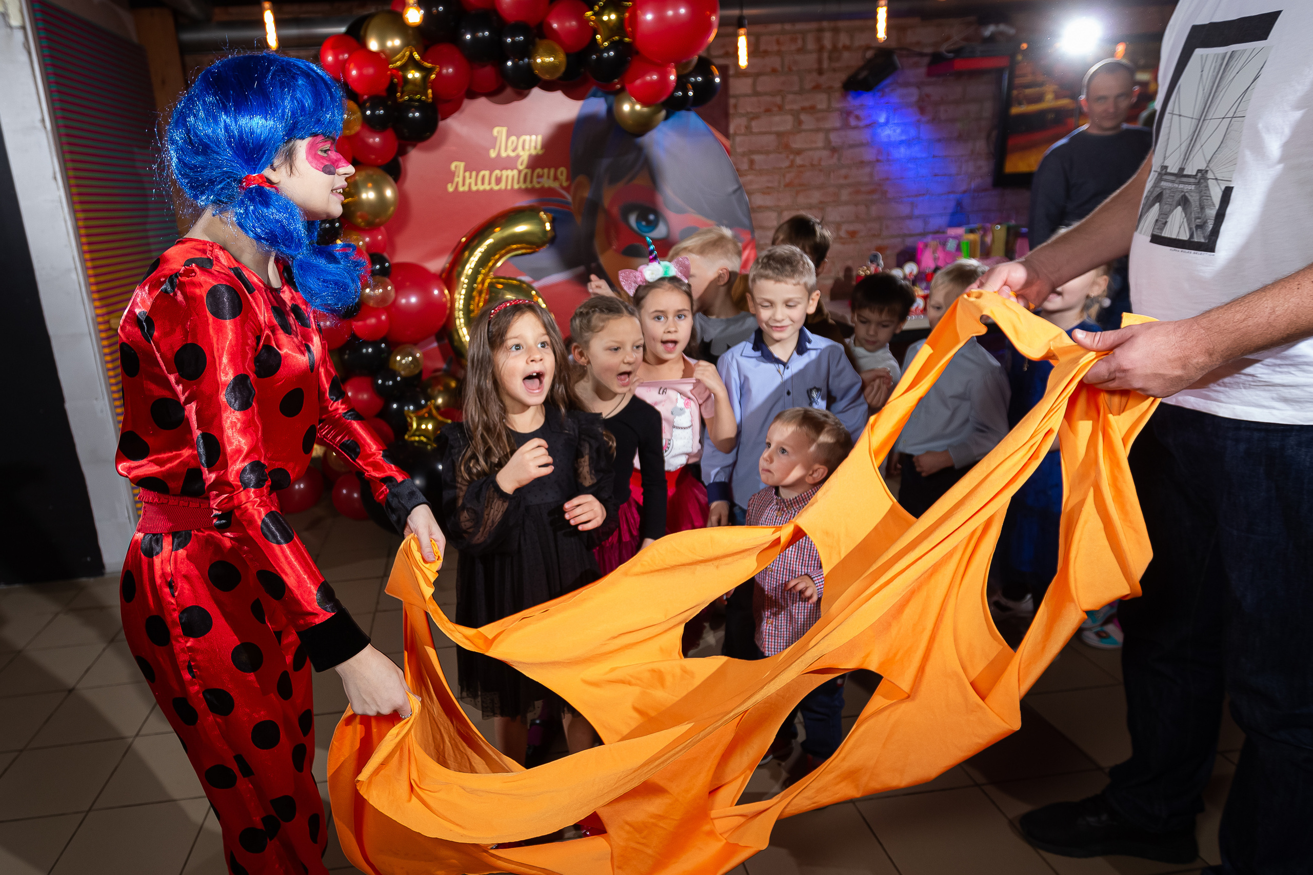 День рождения Насти в стиле «Леди Баг». Семейный и детский фотограф Комина Елена, Власиха, Одинцово