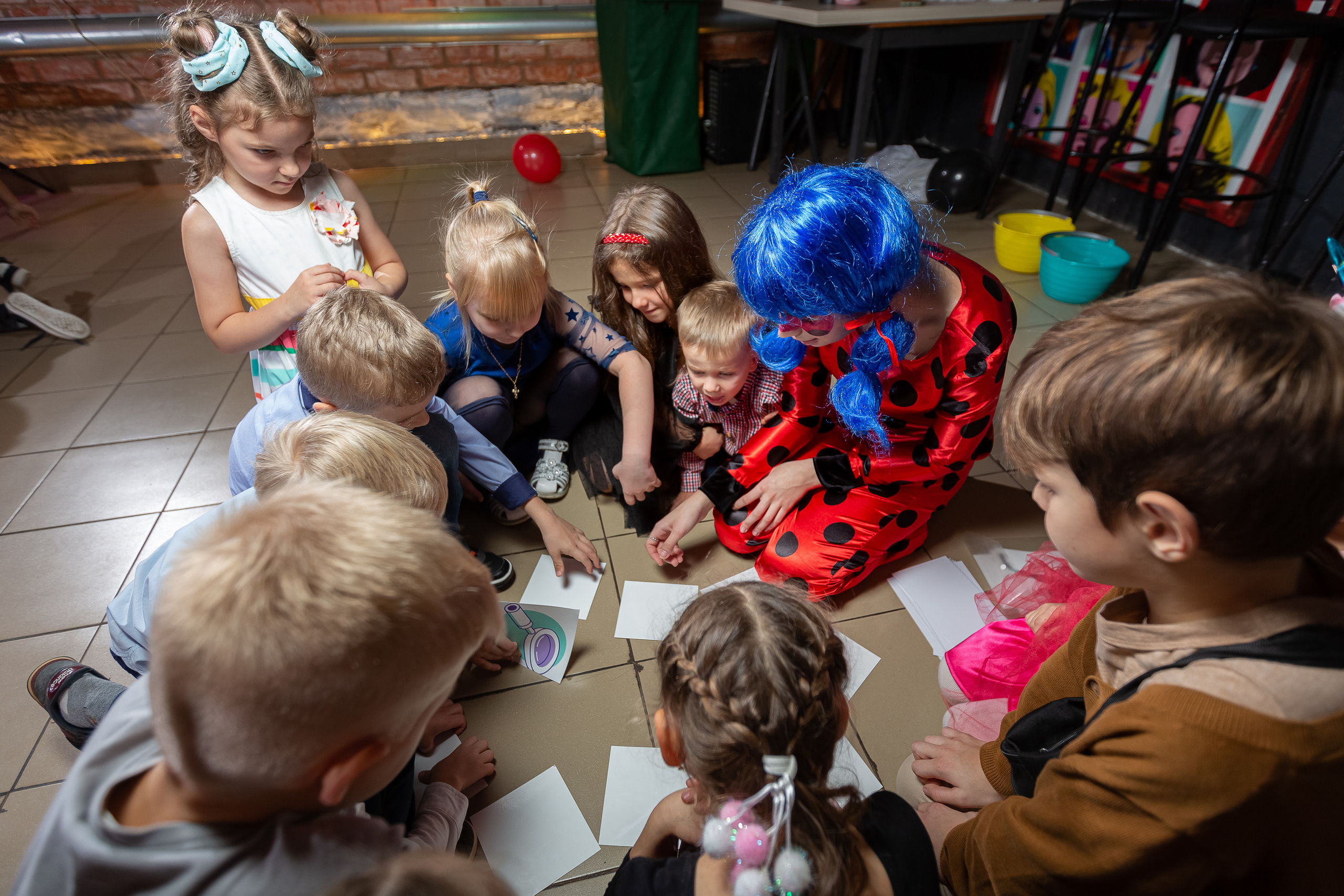 День рождения Насти в стиле «Леди Баг». Семейный и детский фотограф Комина Елена, Власиха, Одинцово