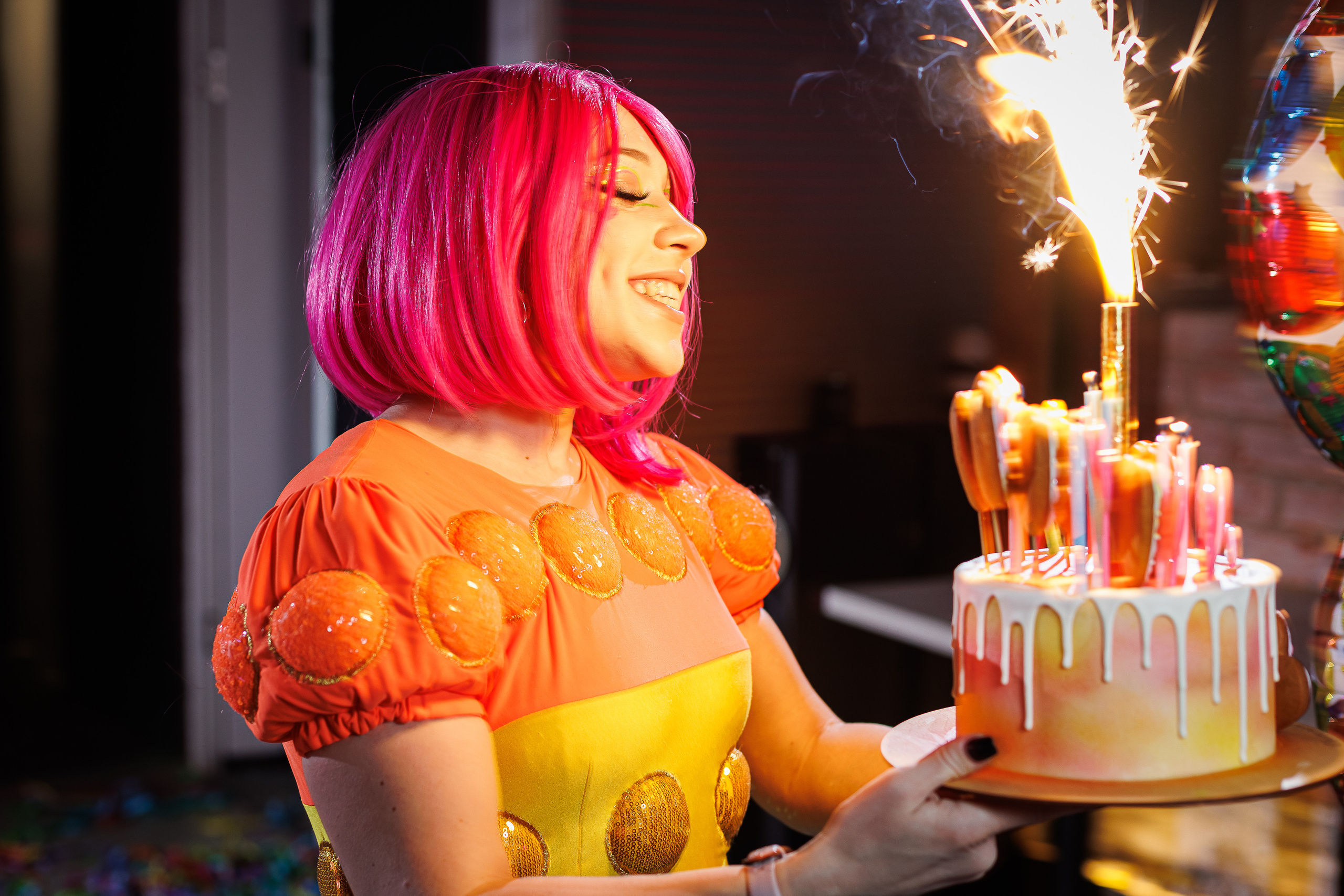 День рождения Кристины «Pop-it». Семейный и детский фотограф Комина Елена, Власиха, Одинцово