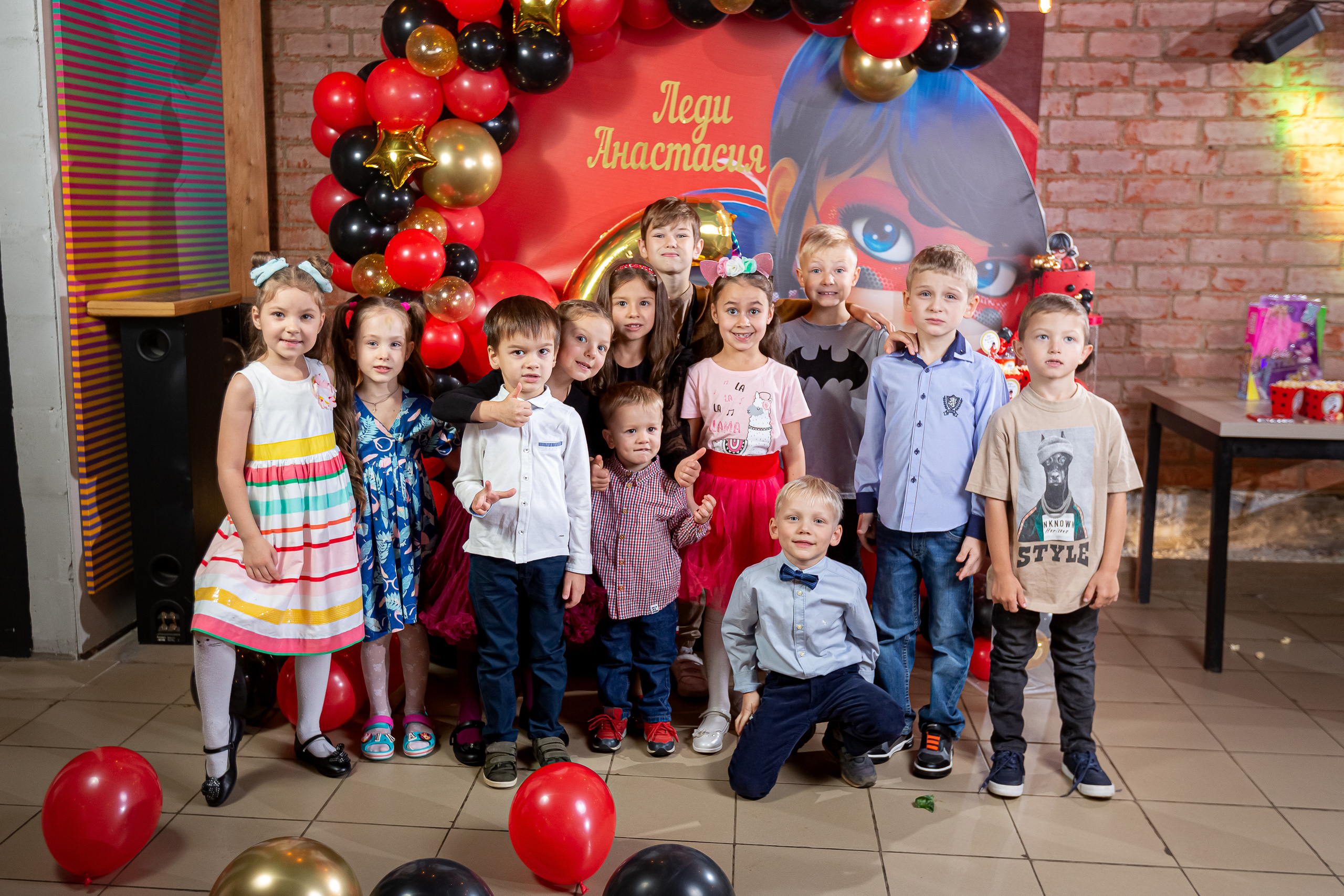 День рождения Насти в стиле «Леди Баг». Семейный и детский фотограф Комина Елена, Власиха, Одинцово