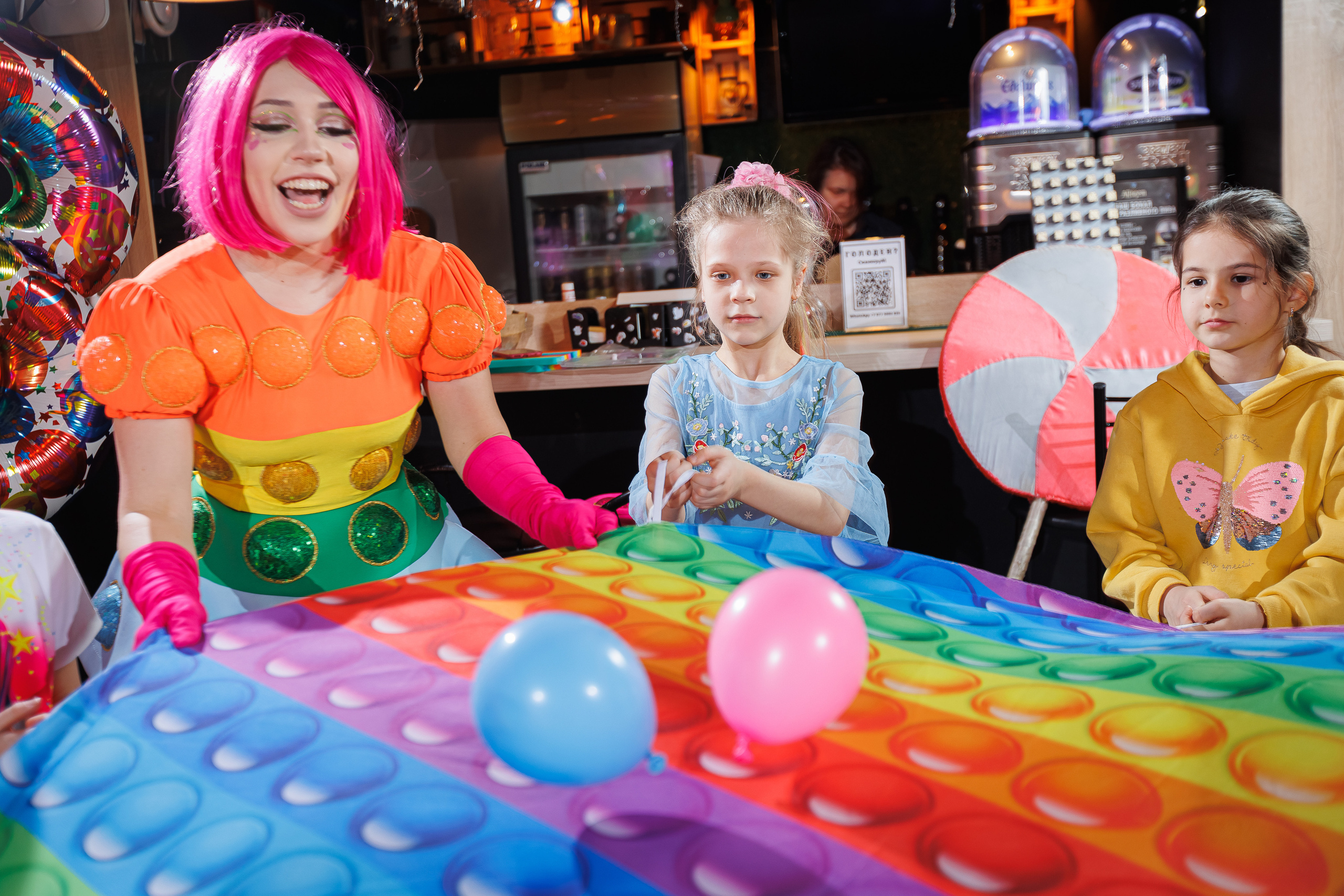 День рождения Кристины «Pop-it». Семейный и детский фотограф Комина Елена, Власиха, Одинцово