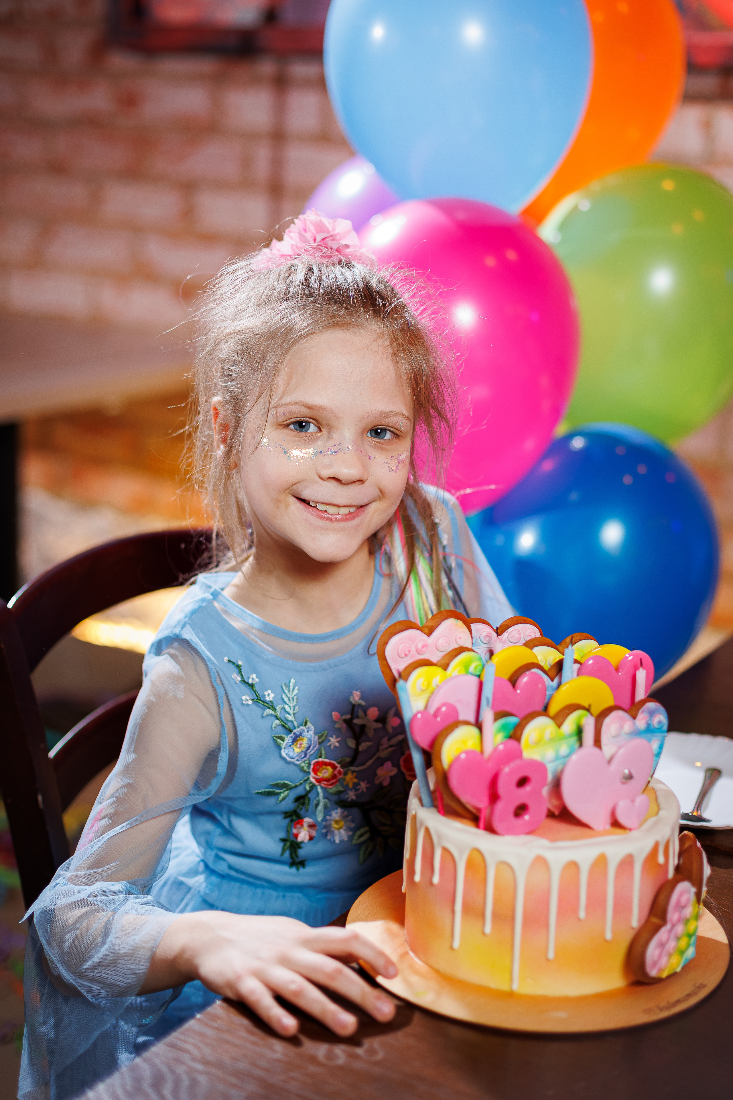 День рождения Кристины «Pop-it». Семейный и детский фотограф Комина Елена, Власиха, Одинцово