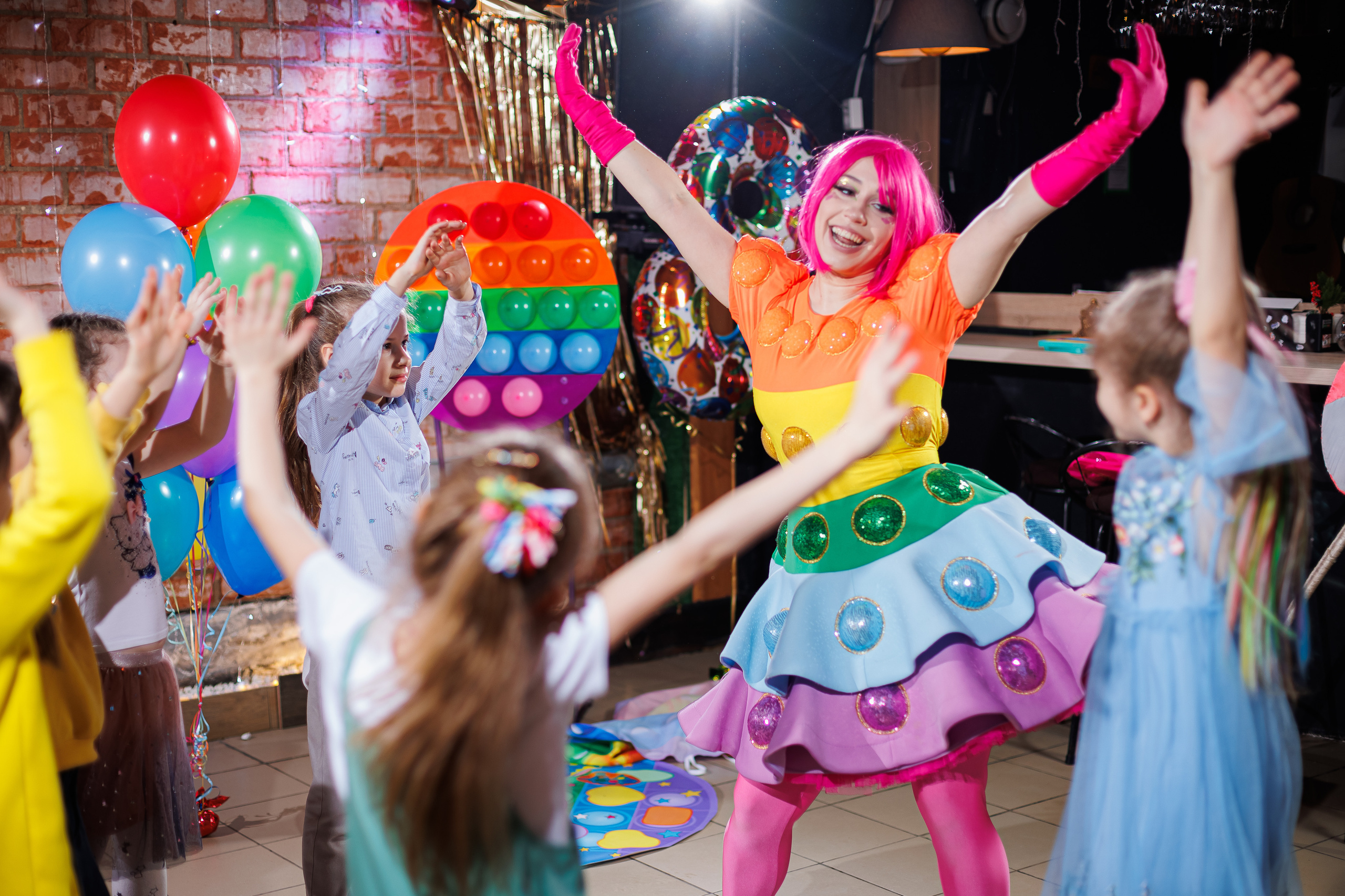 День рождения Кристины «Pop-it». Семейный и детский фотограф Комина Елена, Власиха, Одинцово