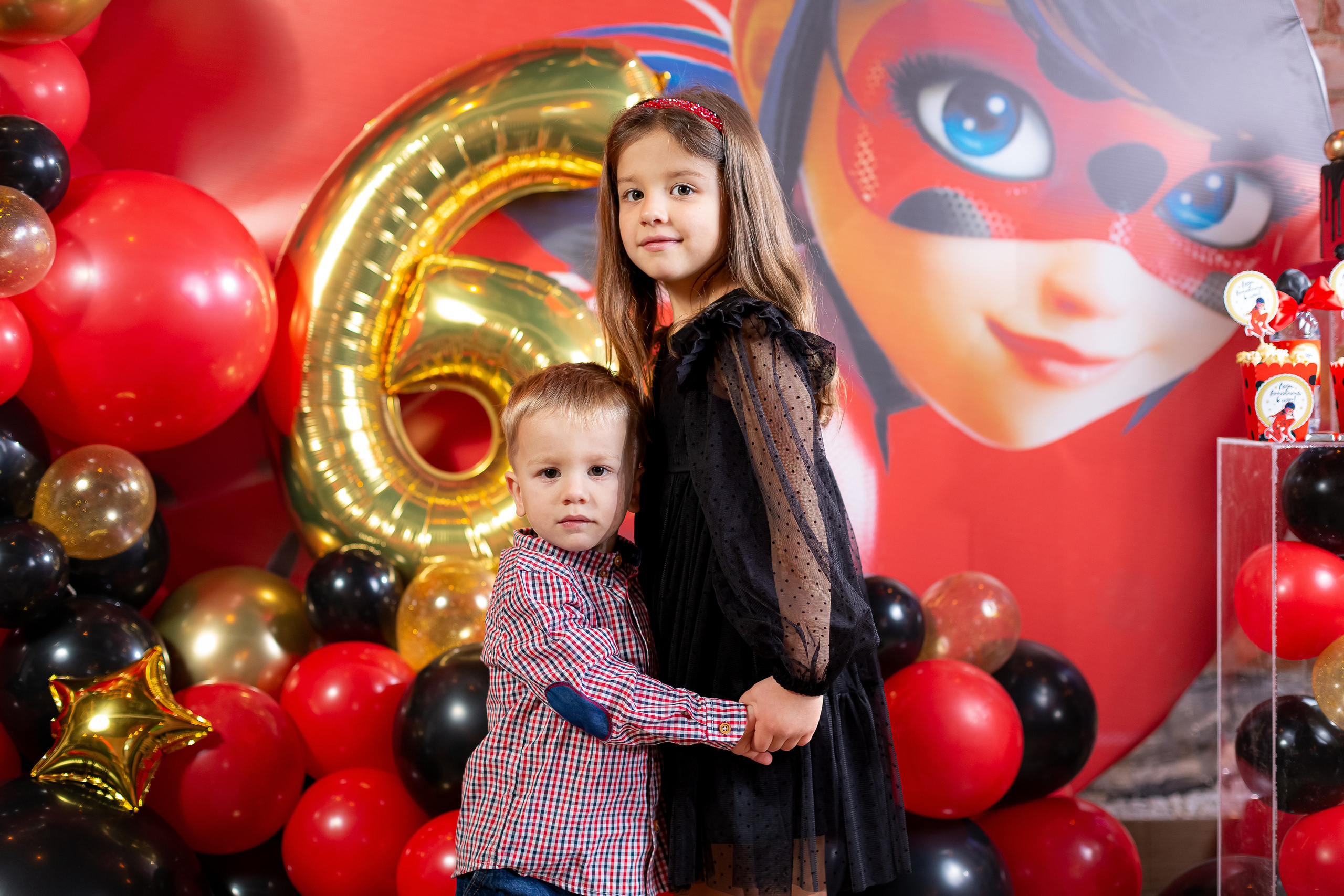 День рождения Насти в стиле «Леди Баг». Семейный и детский фотограф Комина Елена, Власиха, Одинцово