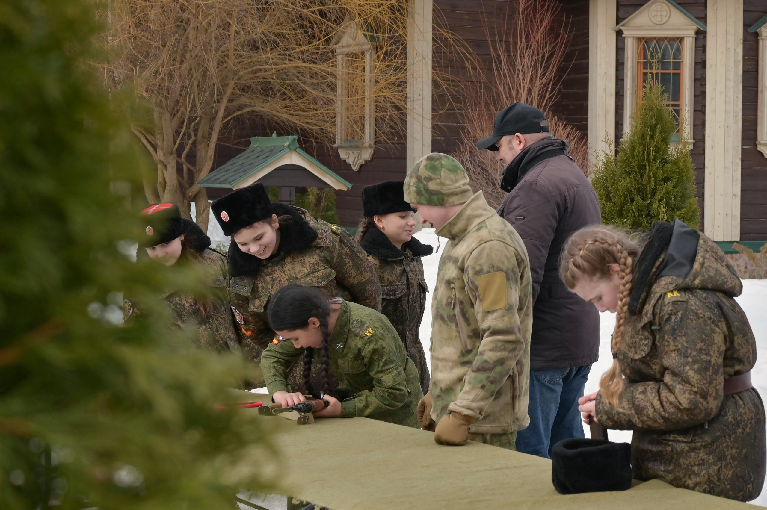 Кадетский класс. Выезд в г. Чкаловский МО. Фотограф Анна Мельникова | Москва