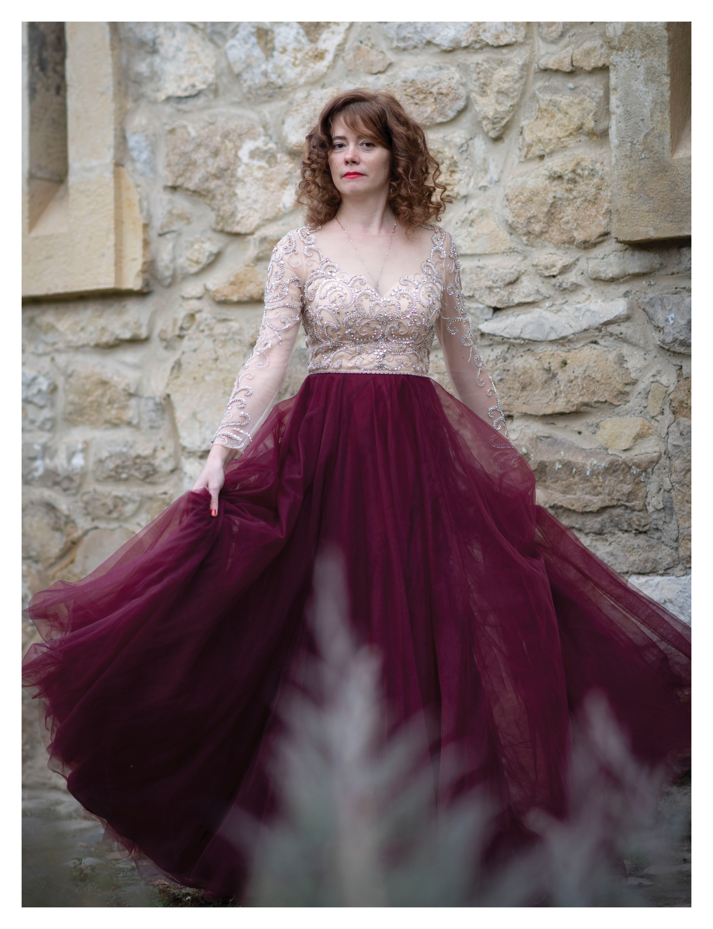 Model L'ATTIRANCE, Frаnce, elitе fashion magazine. Светлана Фатьянова
