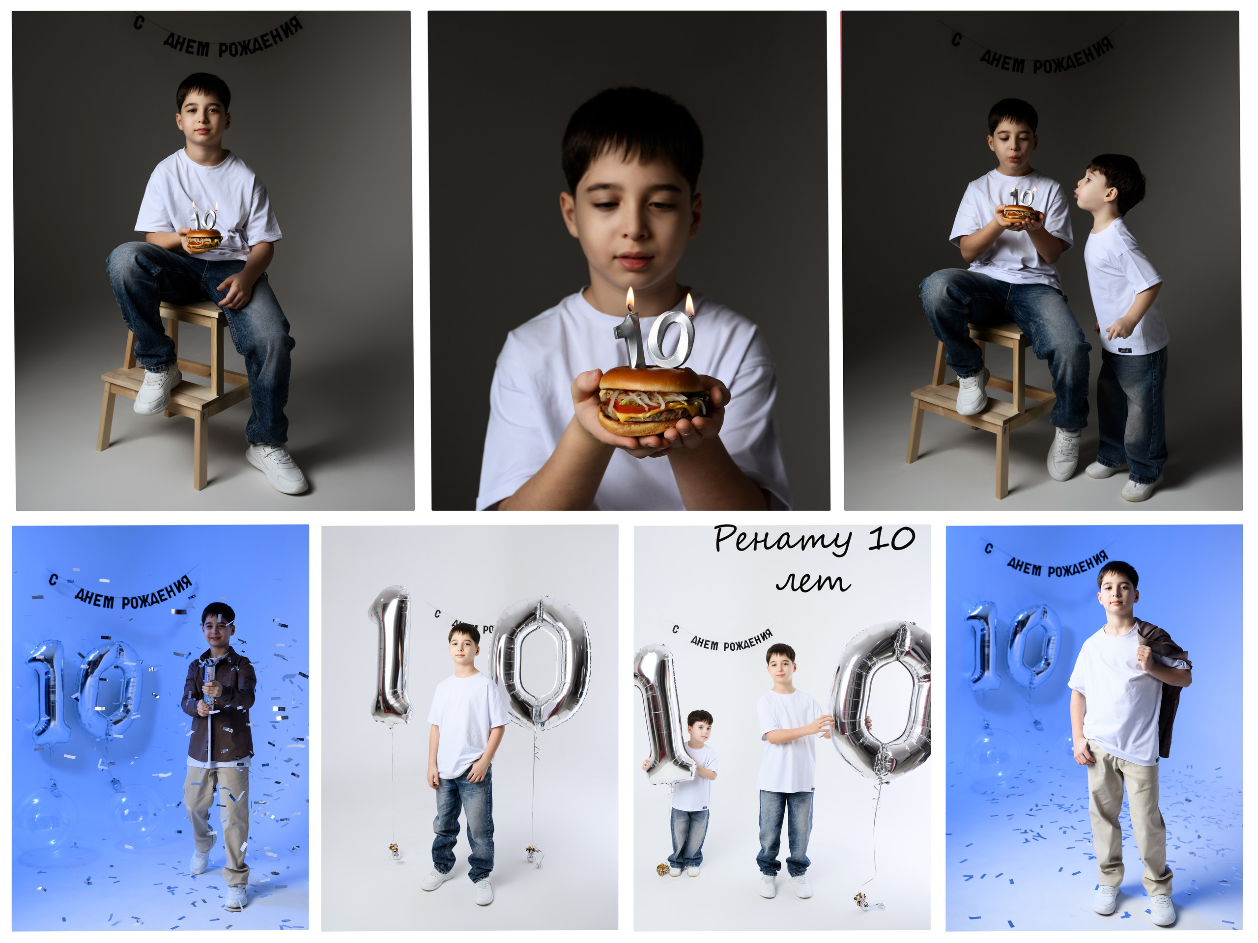 Дни Рождения. Мальчики. Фотограф новорожденных в Норильске Виктория Шагалиева