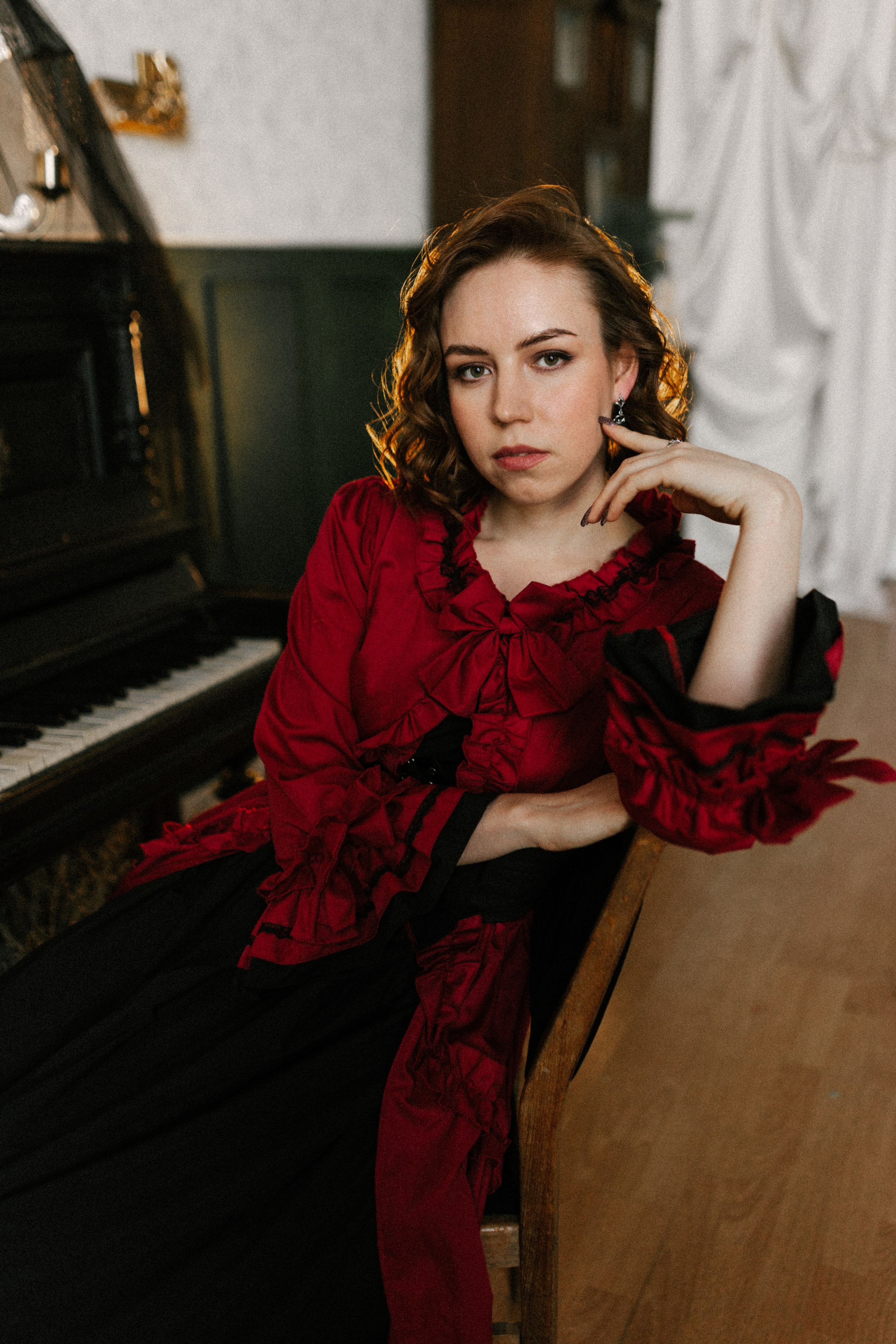 Красное-черное настроение. Свадебный и портретный фотограф — Мария Костина